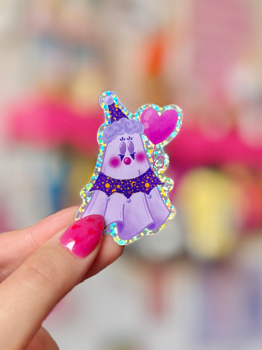 Clown Ghost - Holo Sticker