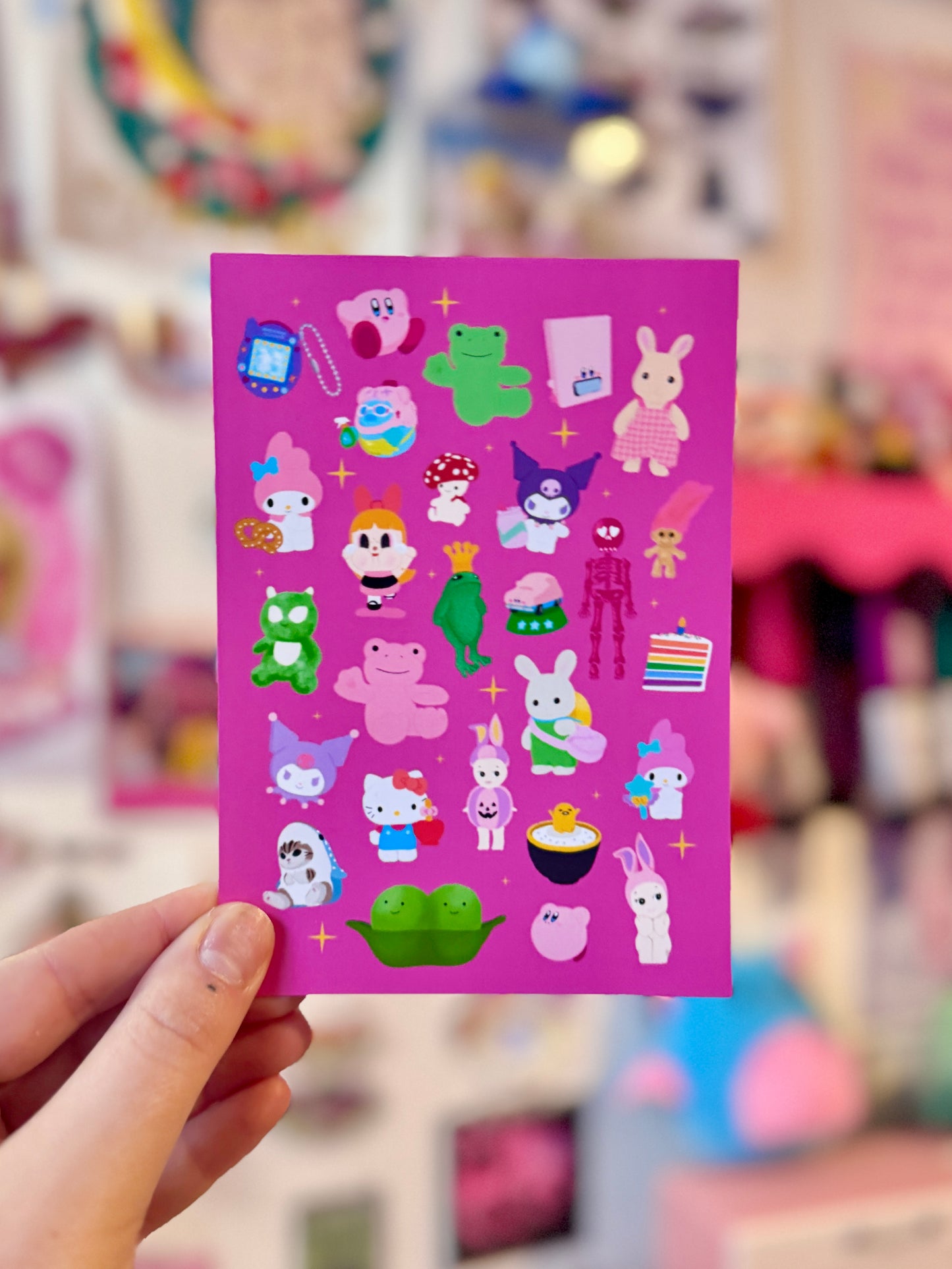 Teeny Tinies - A6 Postcard