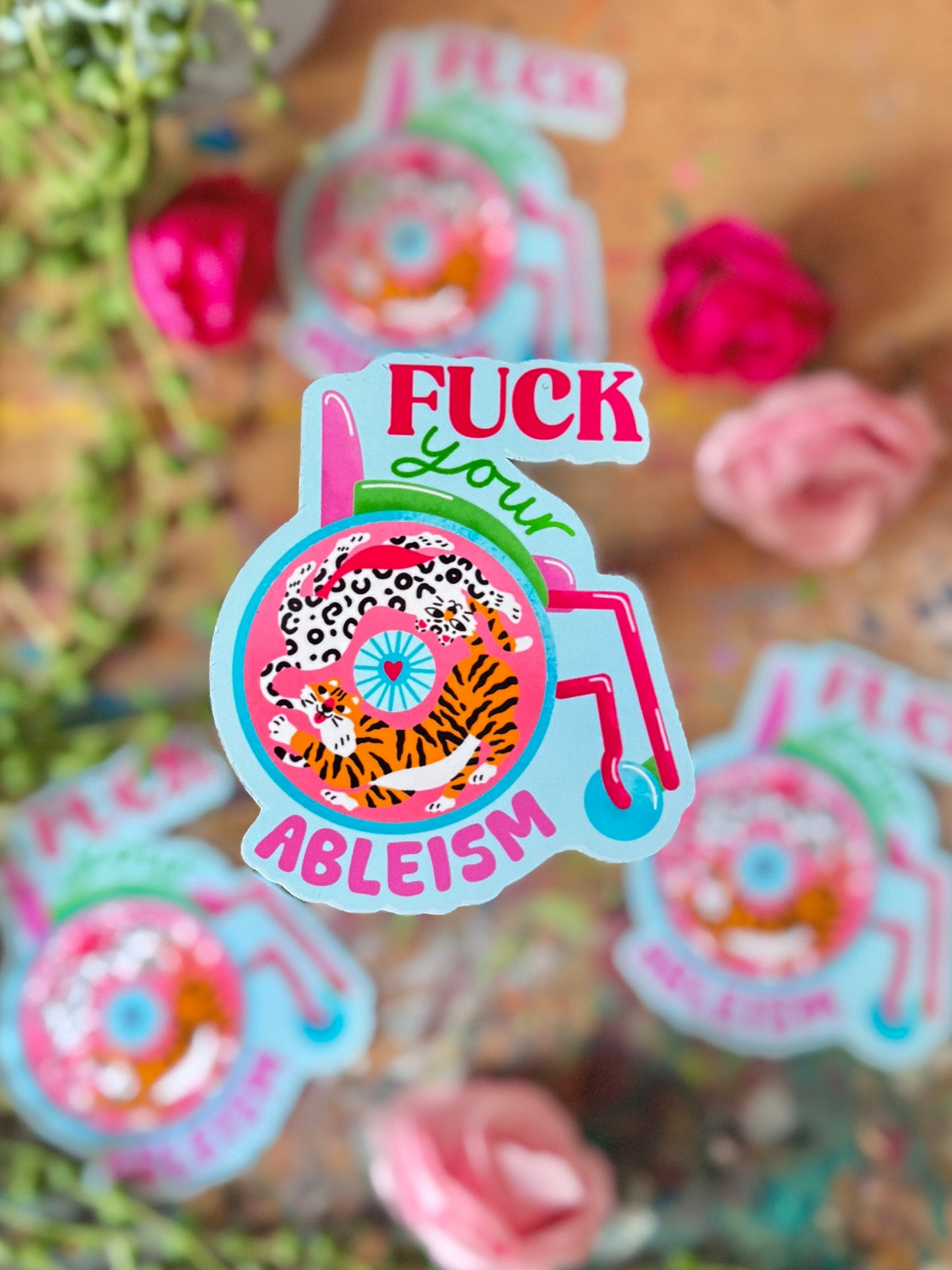 Fuck Your Ableism - Sticker