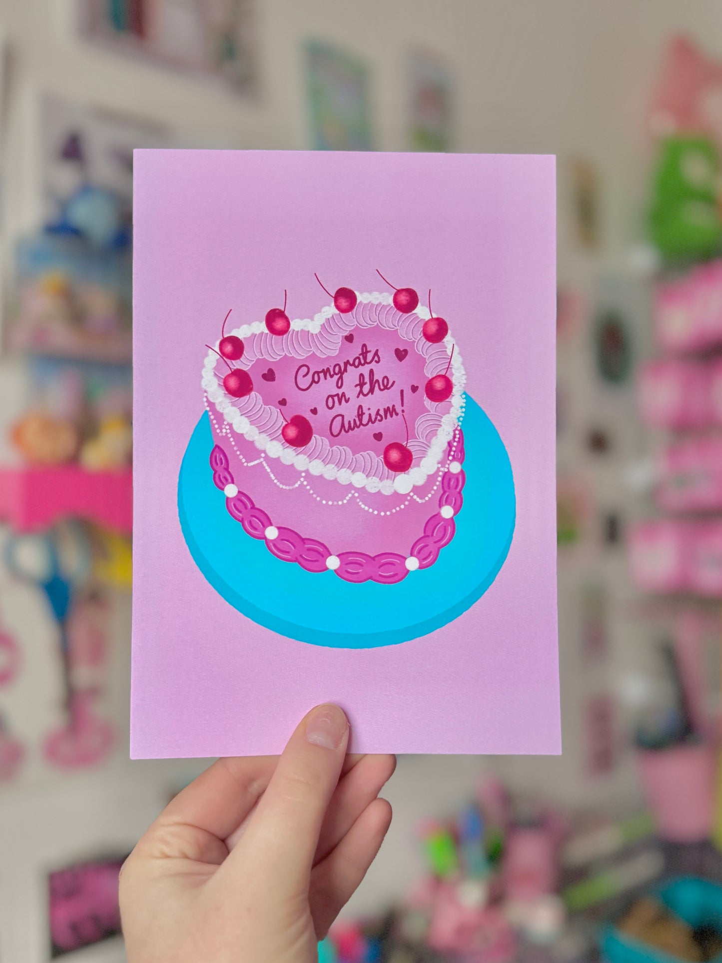 Congrats on the Autism Print