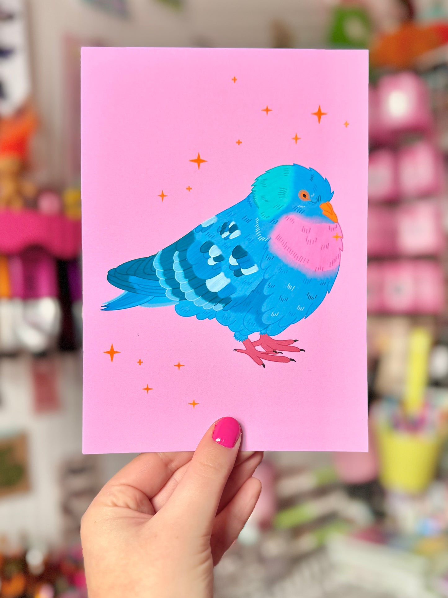 Fancy Pigeon Print