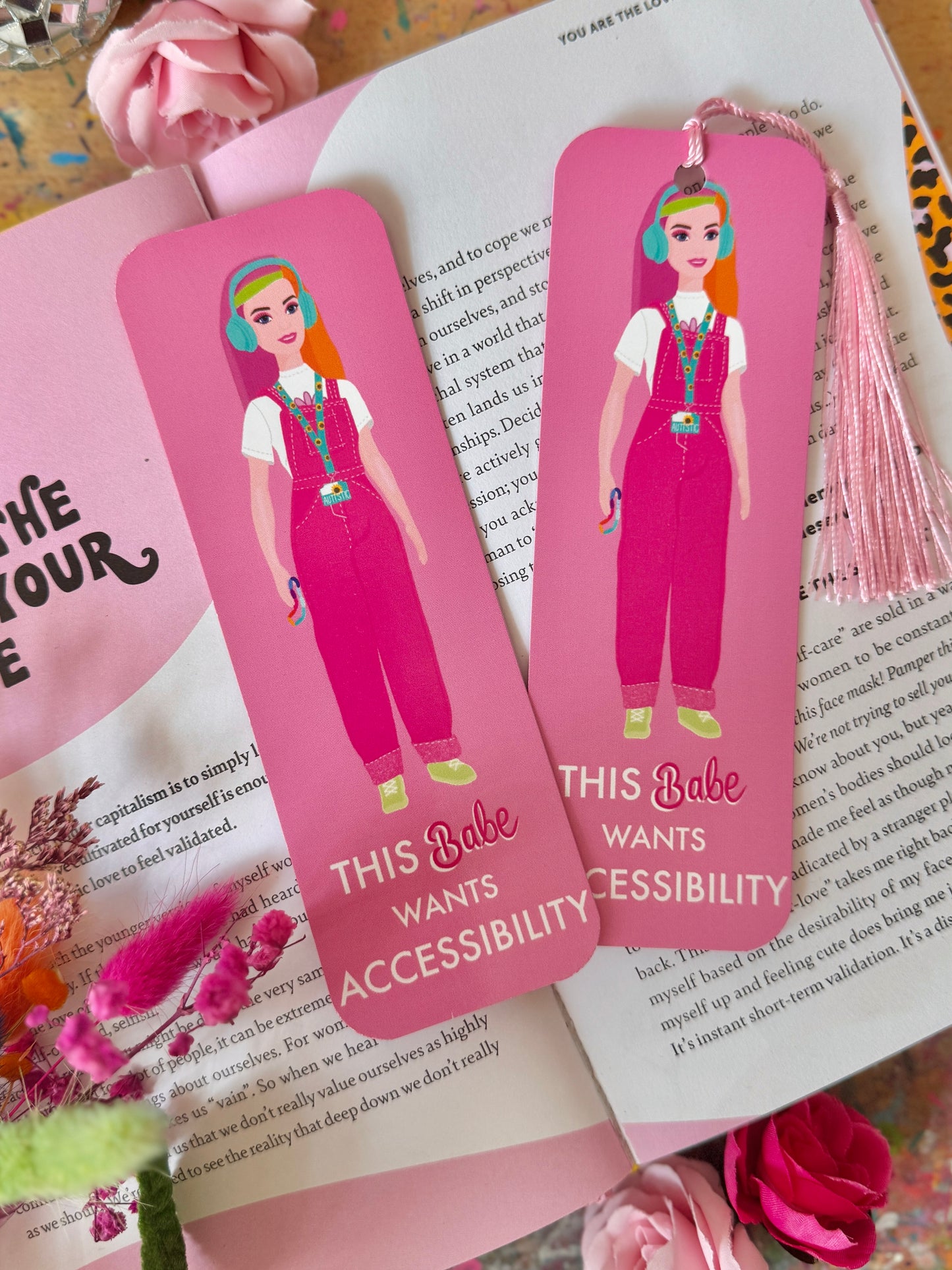 Autistic Babe Bookmark