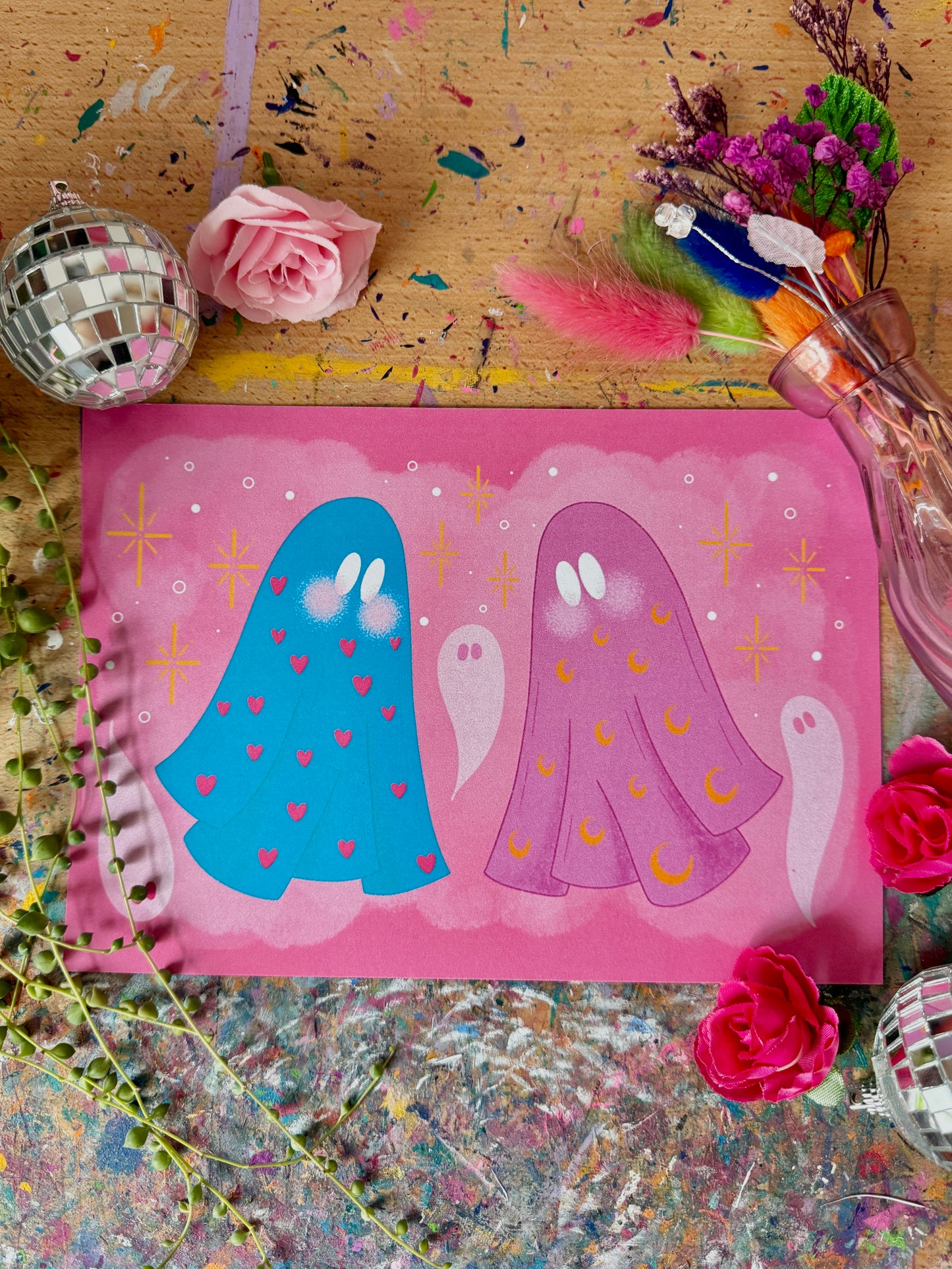 Ghost Pals Print