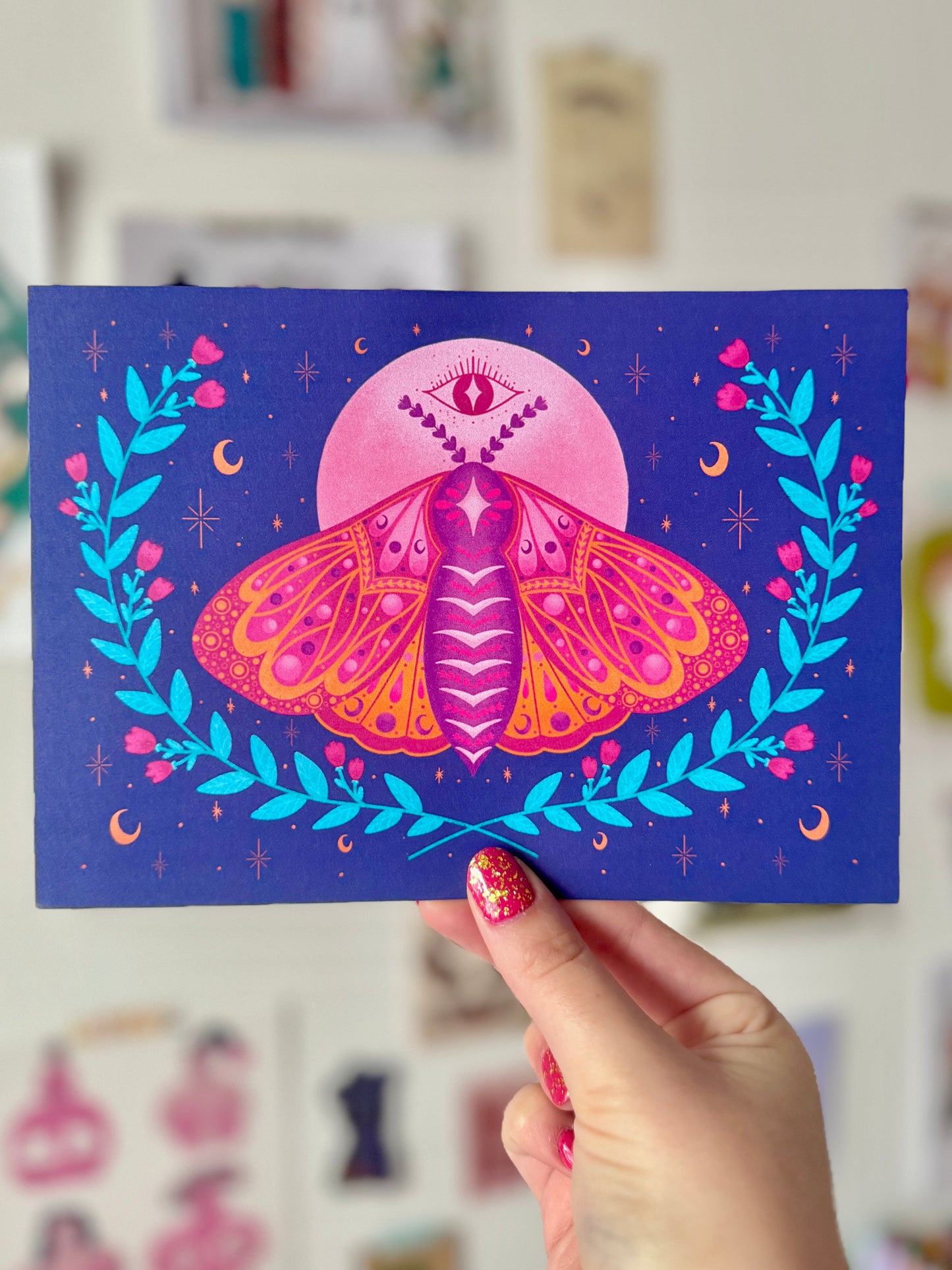 Moon Moth Print