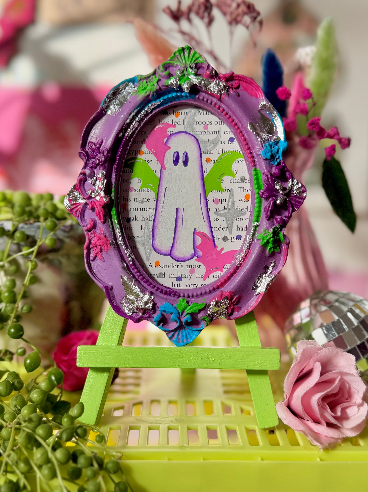 Lilac Bats - Ghost Frame