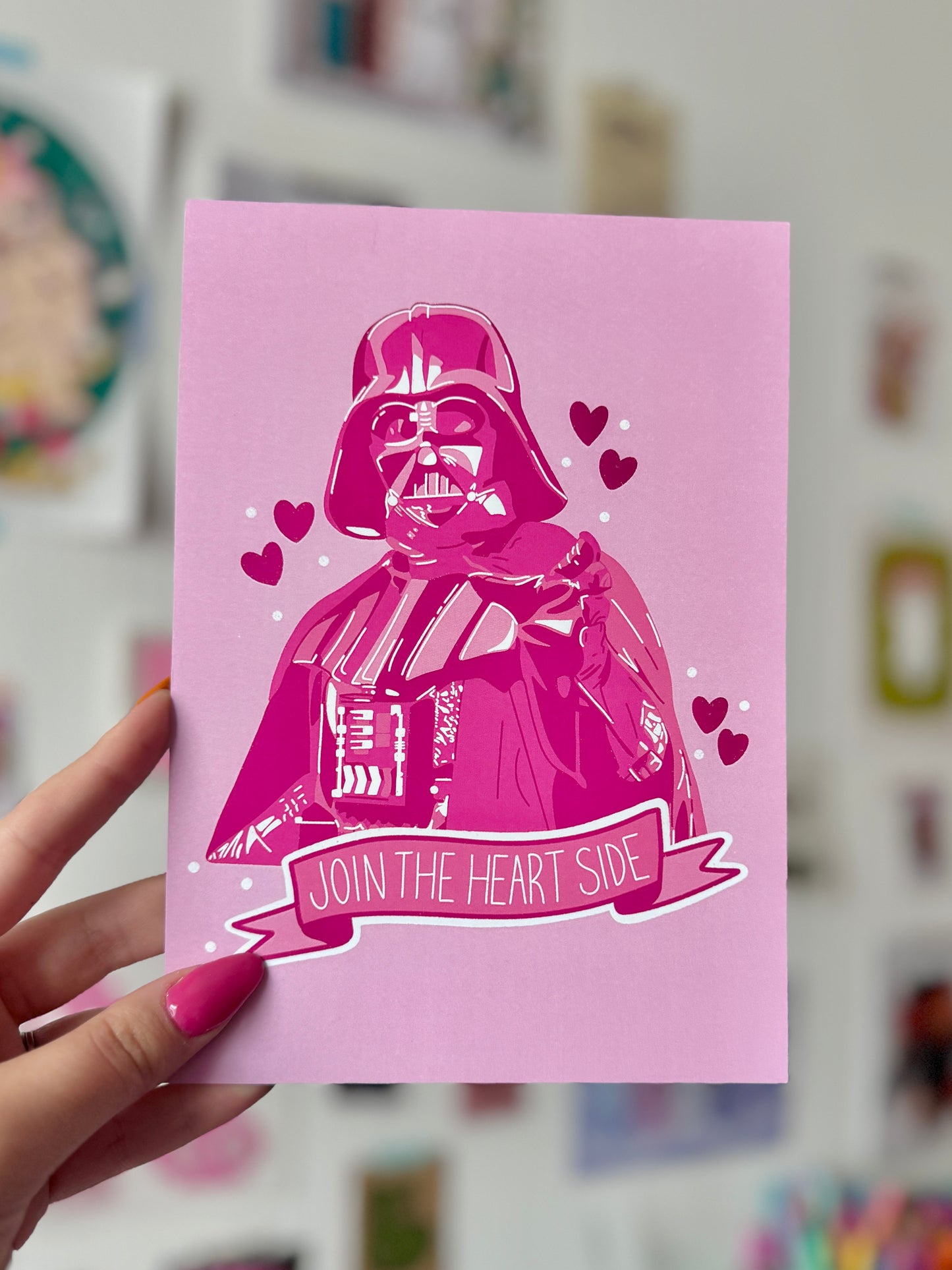 Join The Heart Side - A5 Print