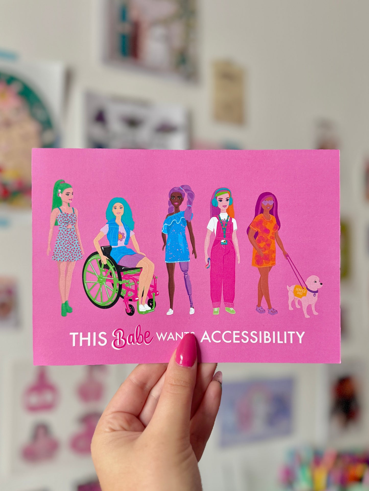 Disabled Babes Print
