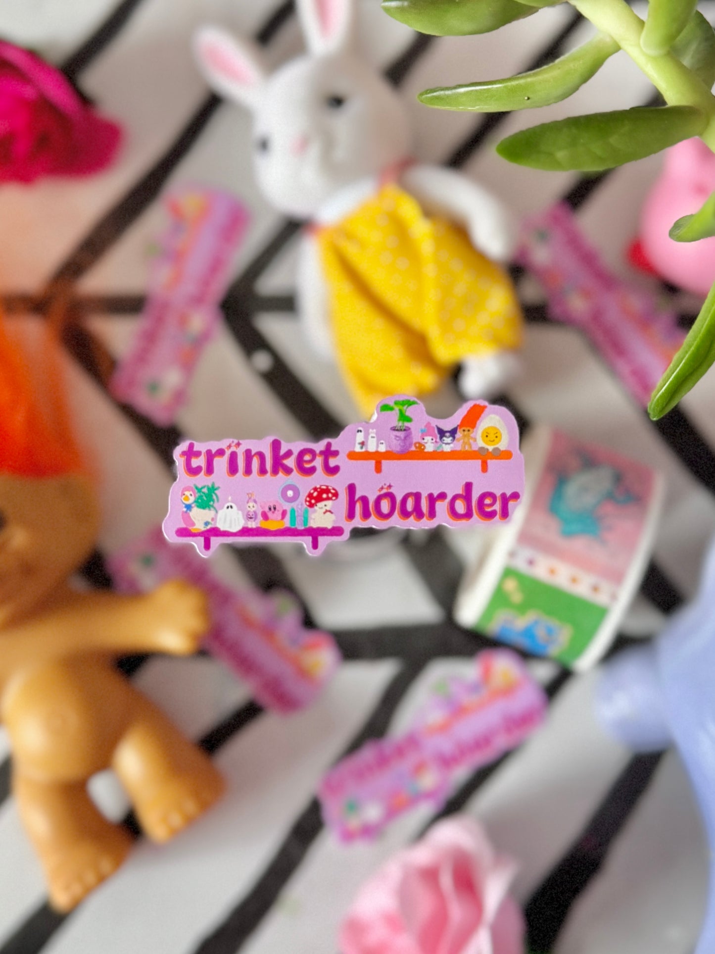 Trinket Hoarder - Sticker