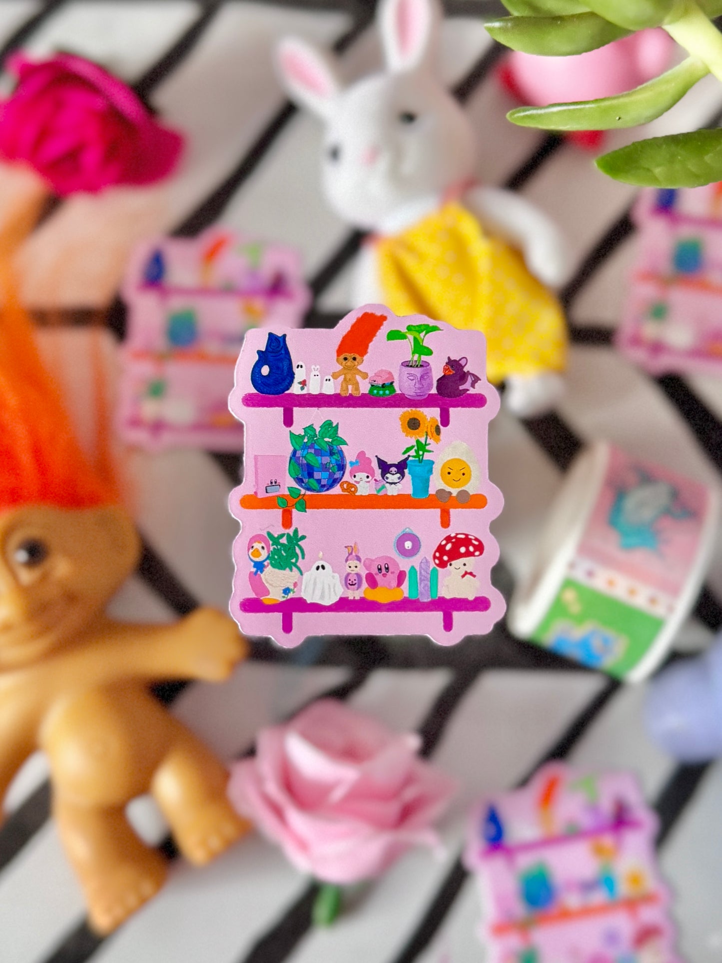 Trinket Shelves - Sticker