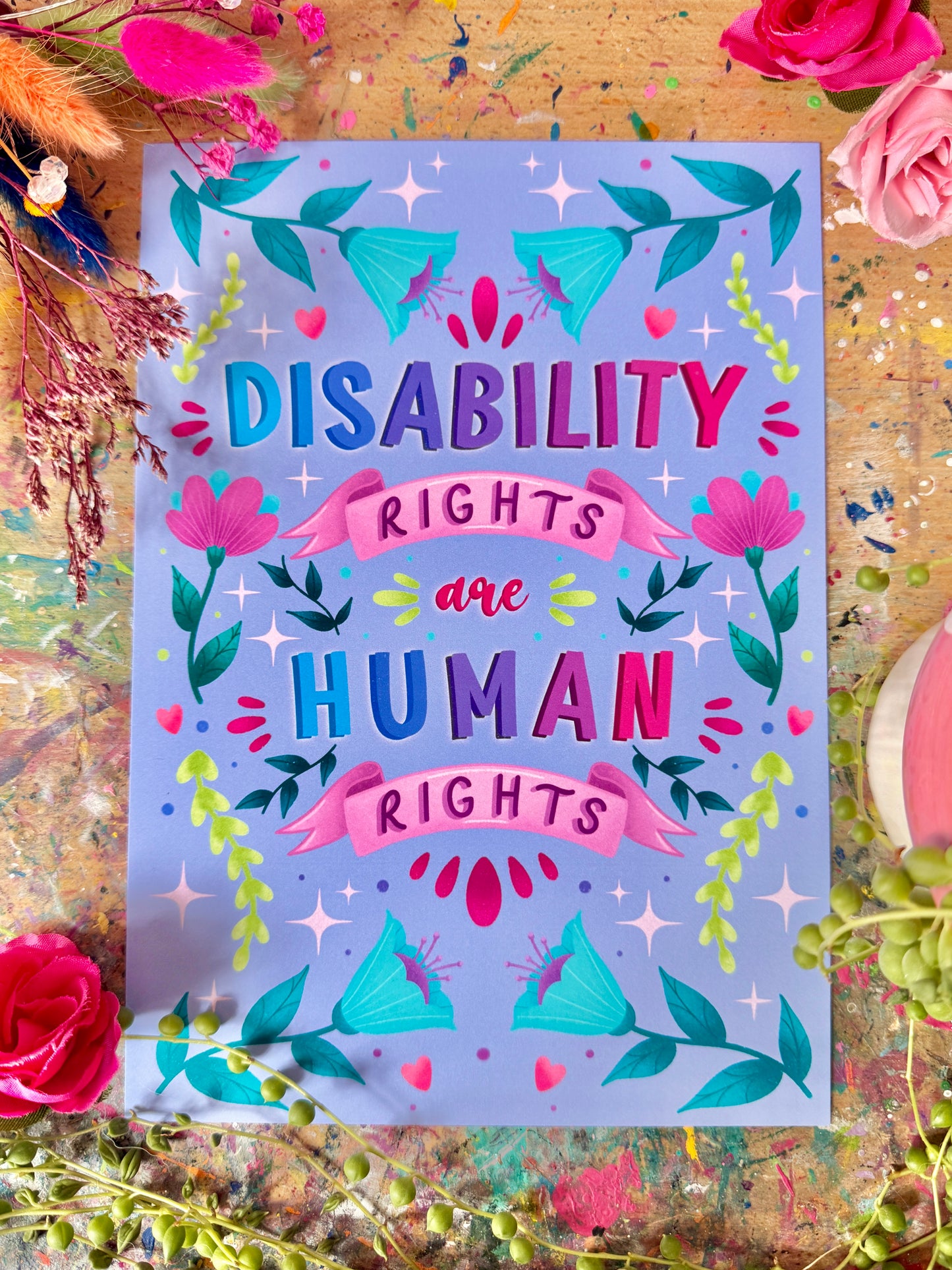 Disability Rights are Human Rights Print