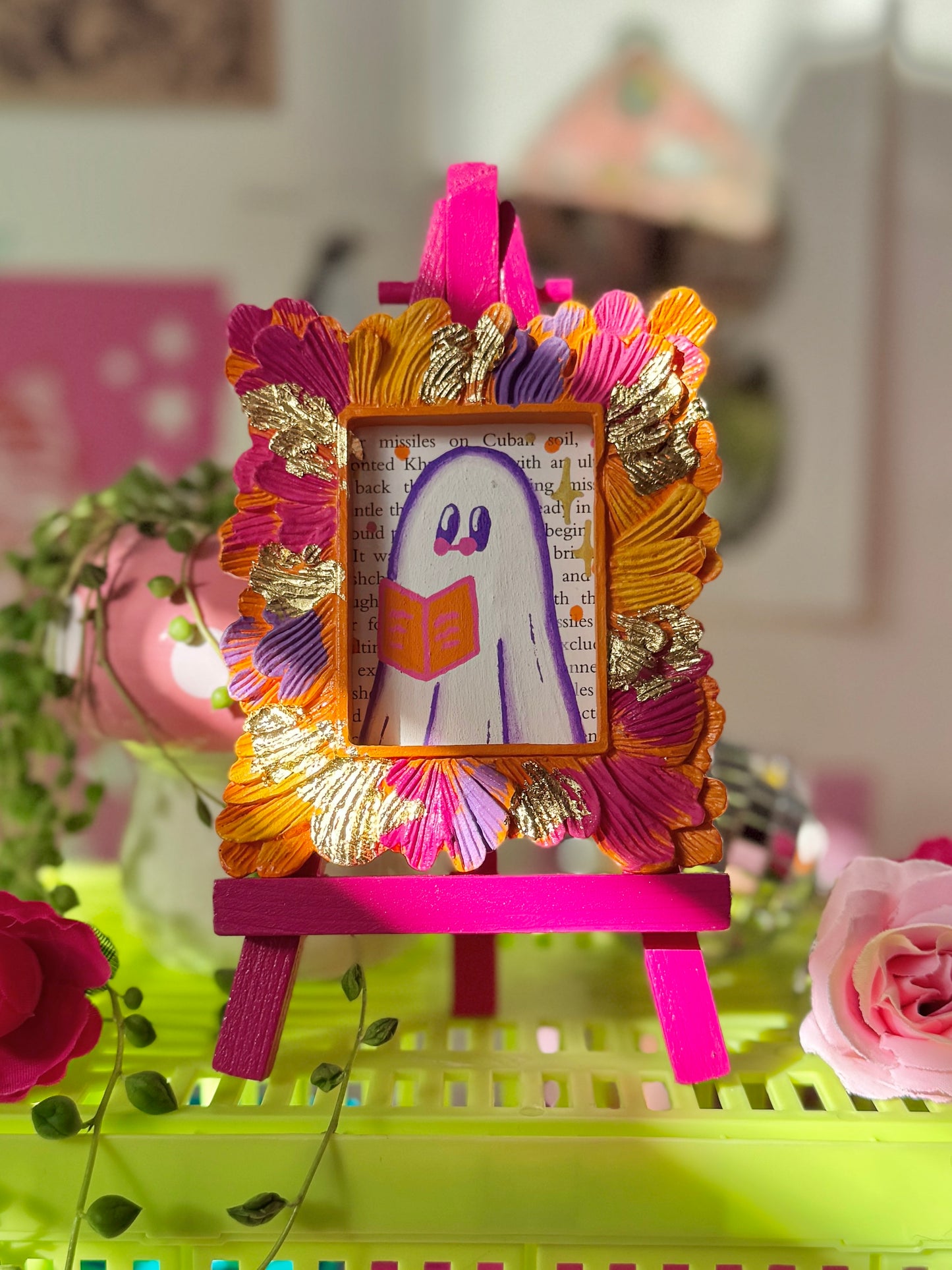 Reading is my Passion - Ghost Frame