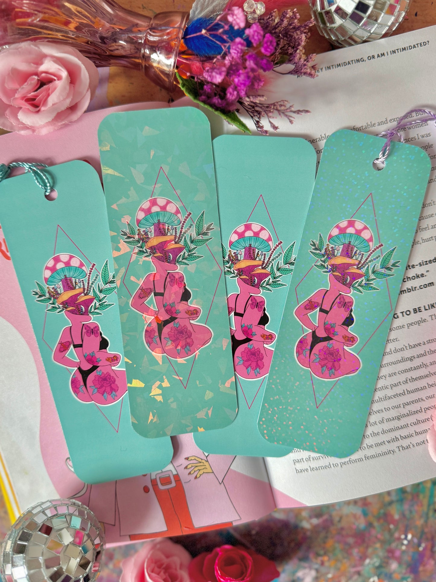 Mushroom Girl - Bookmark