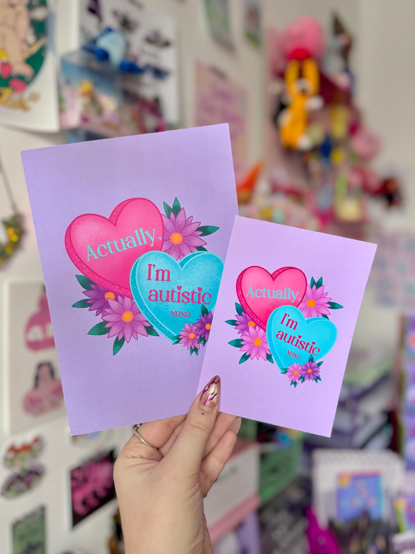 Actually I’m Autistic - A6 Postcard