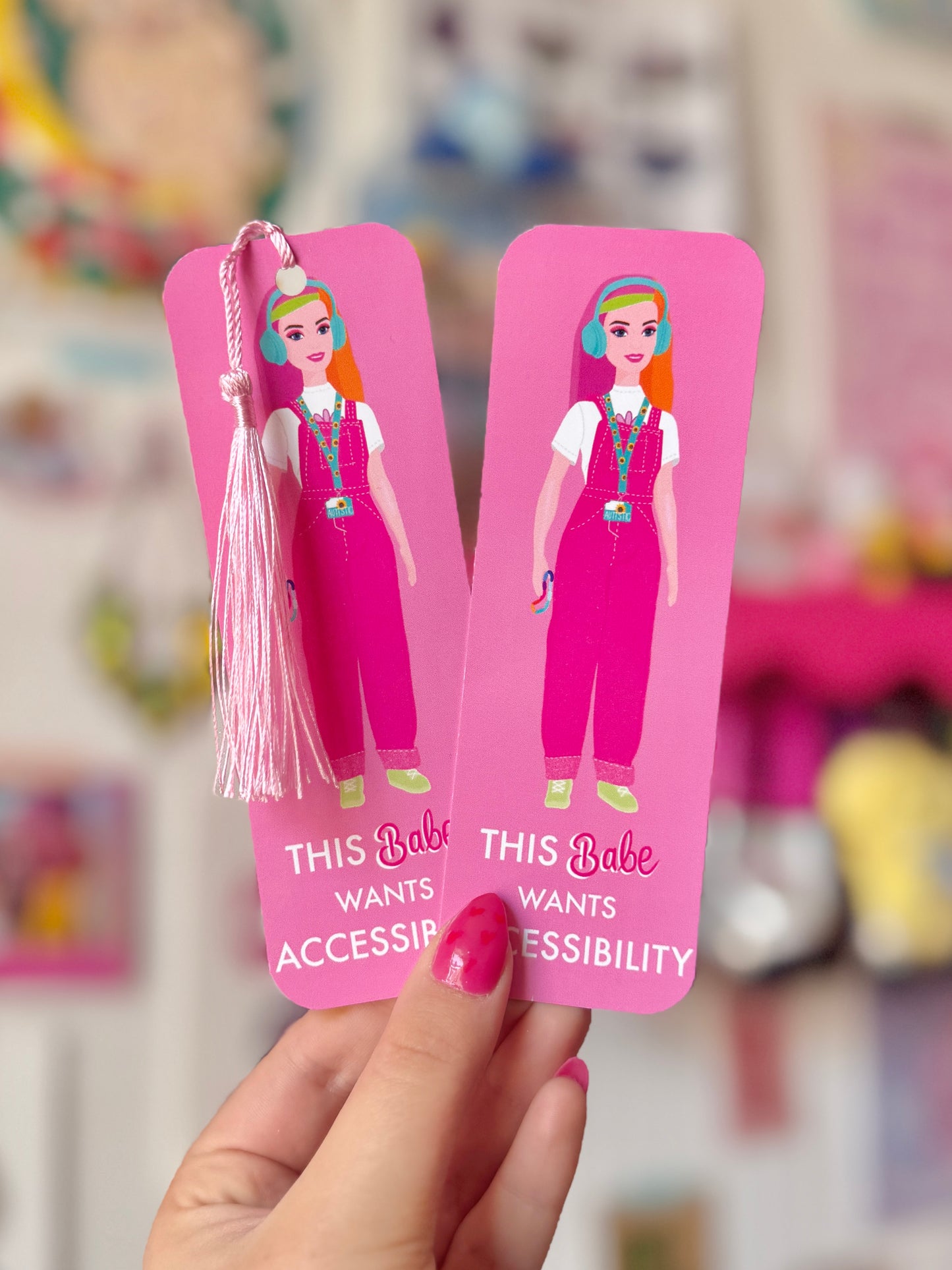 Autistic Babe Bookmark