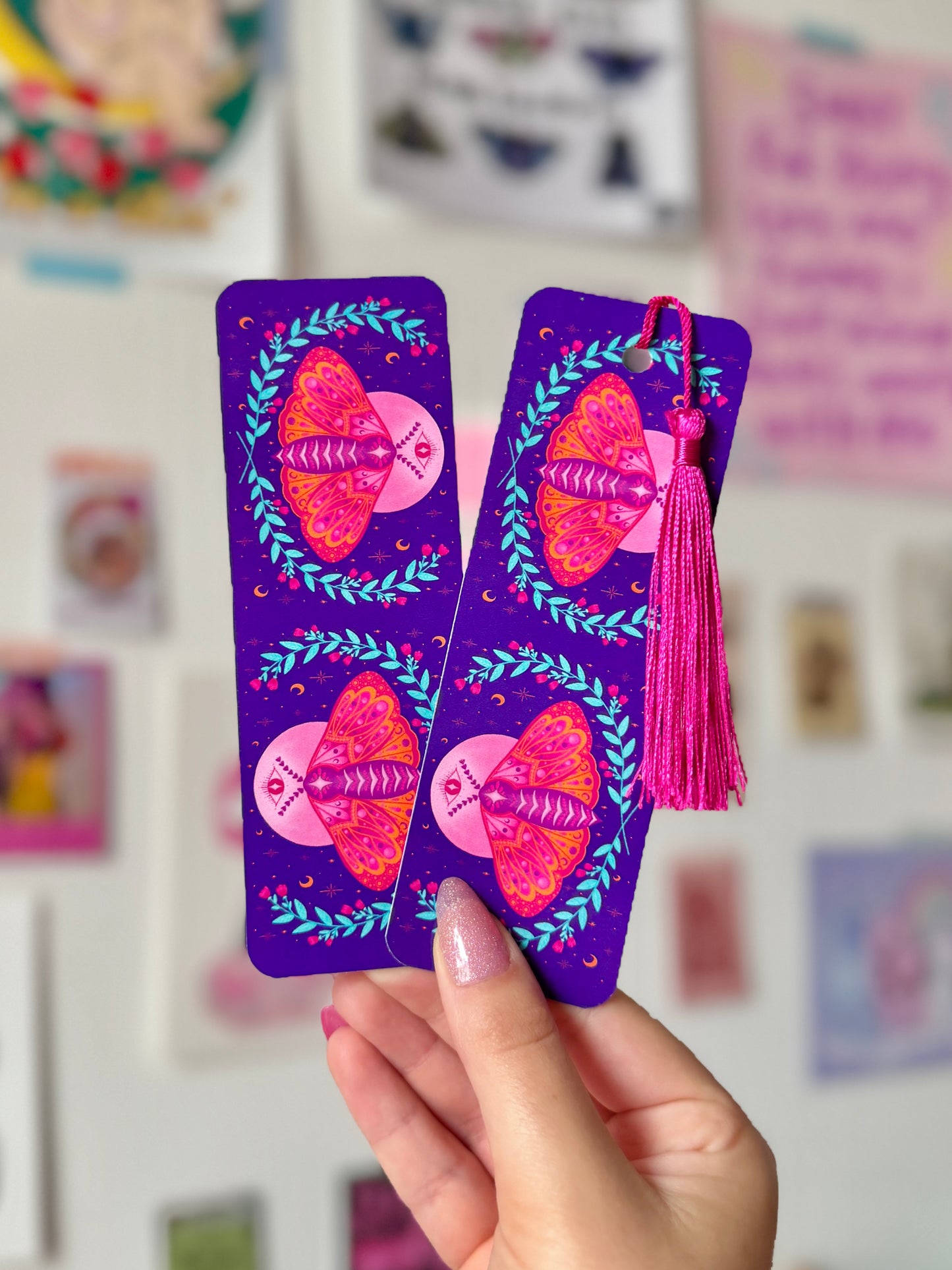 Moon Moth - Bookmark