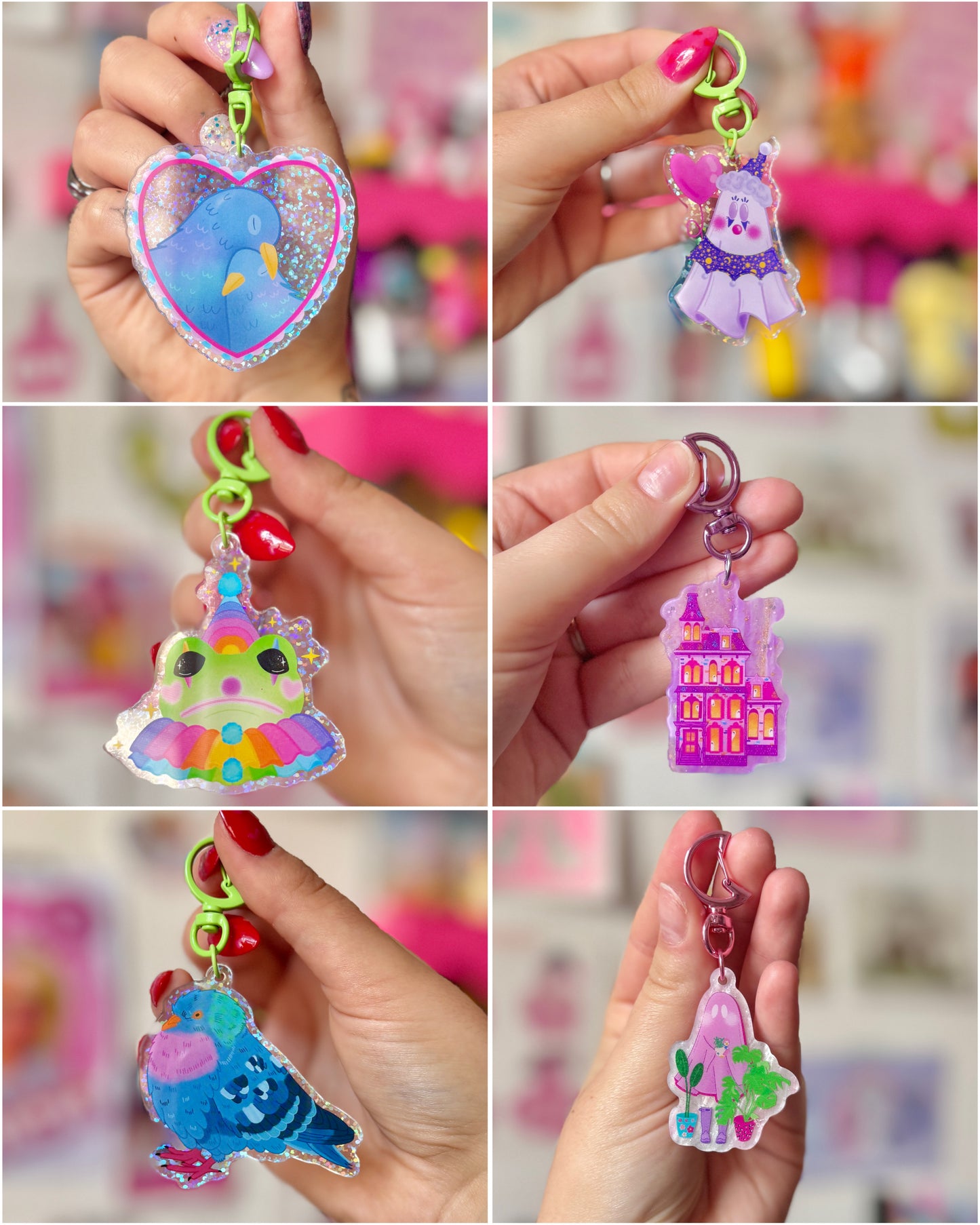 Blind Bag! x1 Keyring