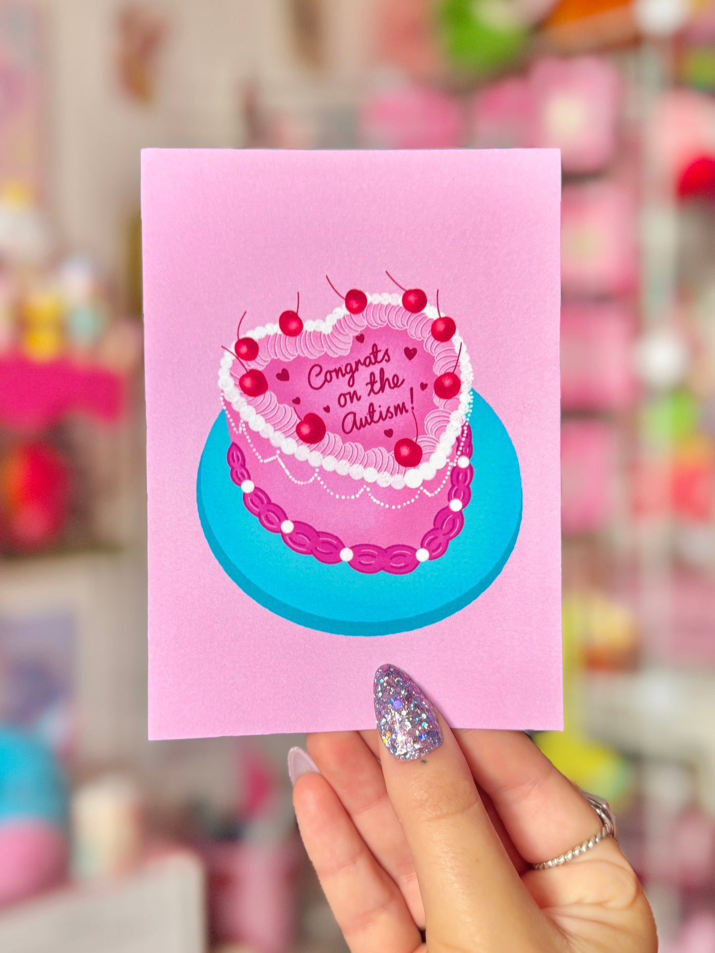 Congrats on the Autism - A6 Postcard