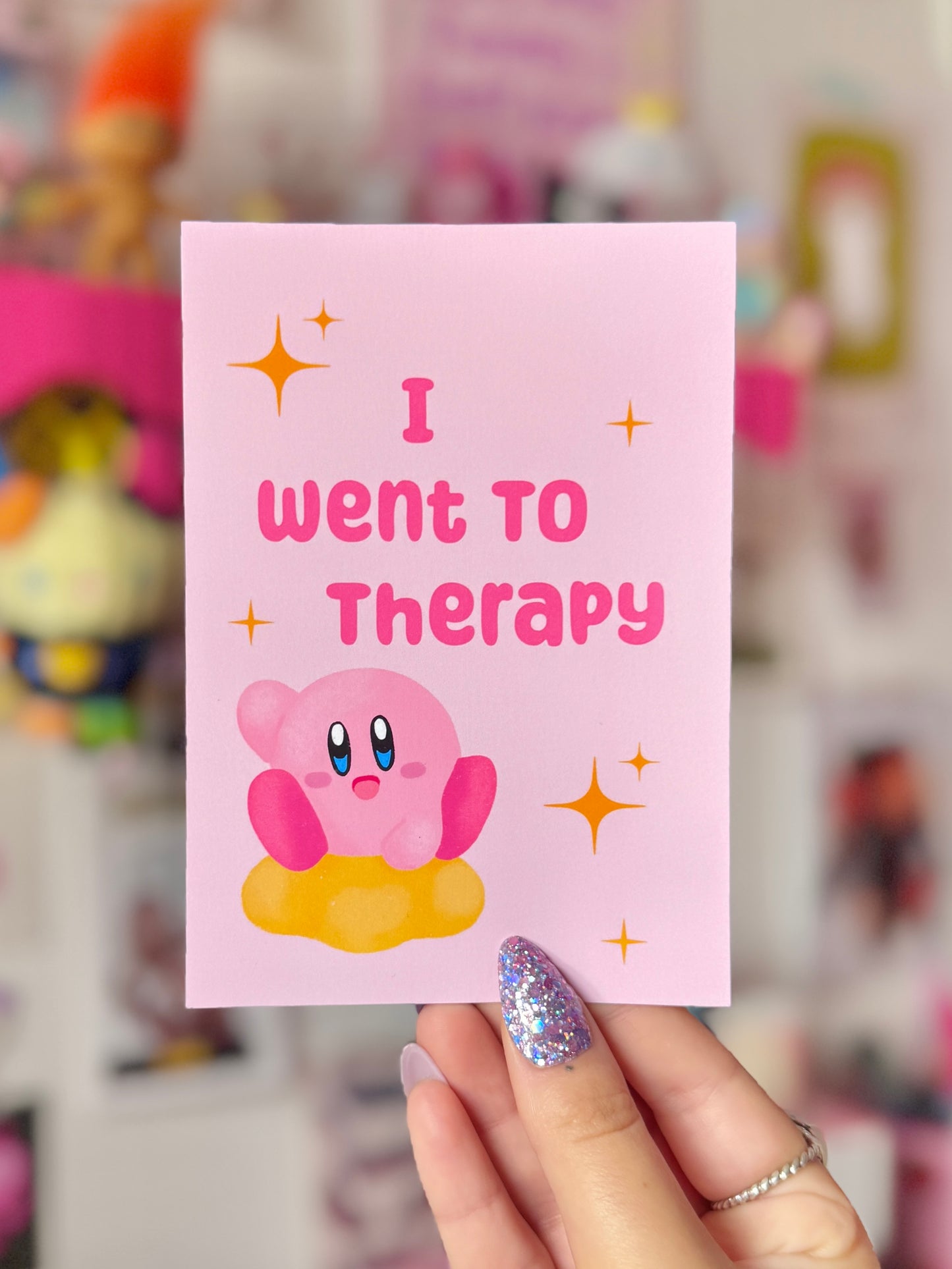 I Went to Therapy - A6 Postcard