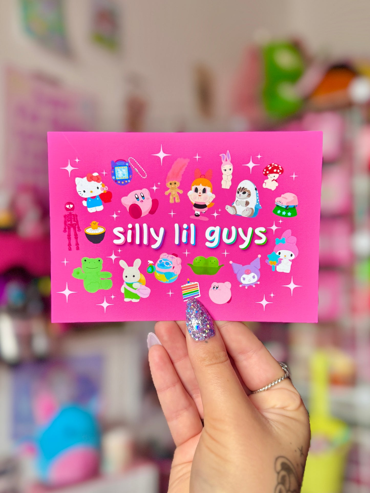 Silly Lil Guys - A6 Postcard