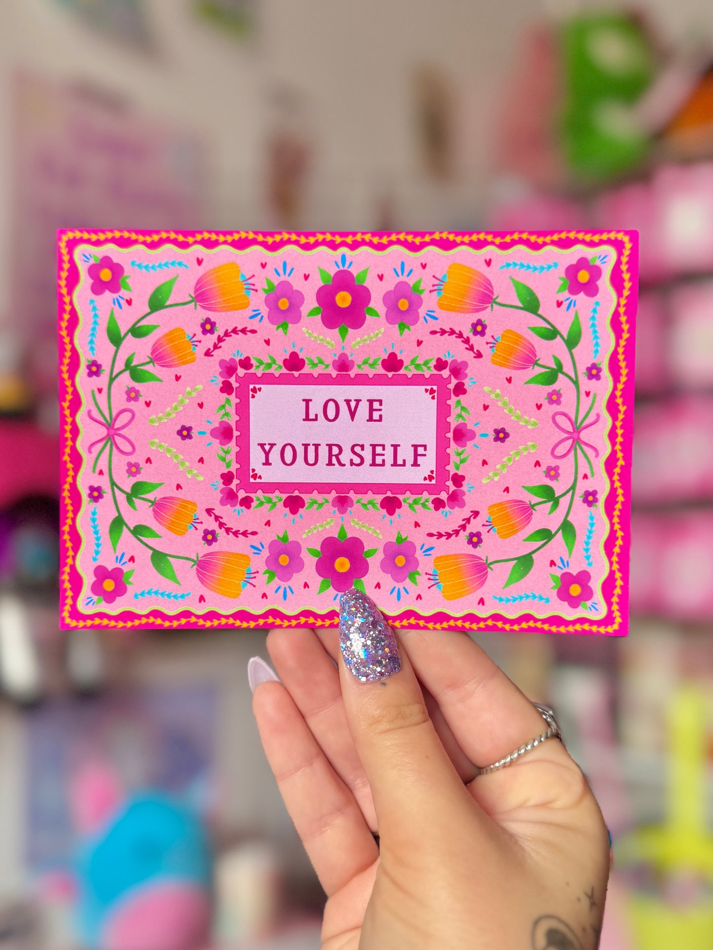 Love Yourself - A6 Postcard