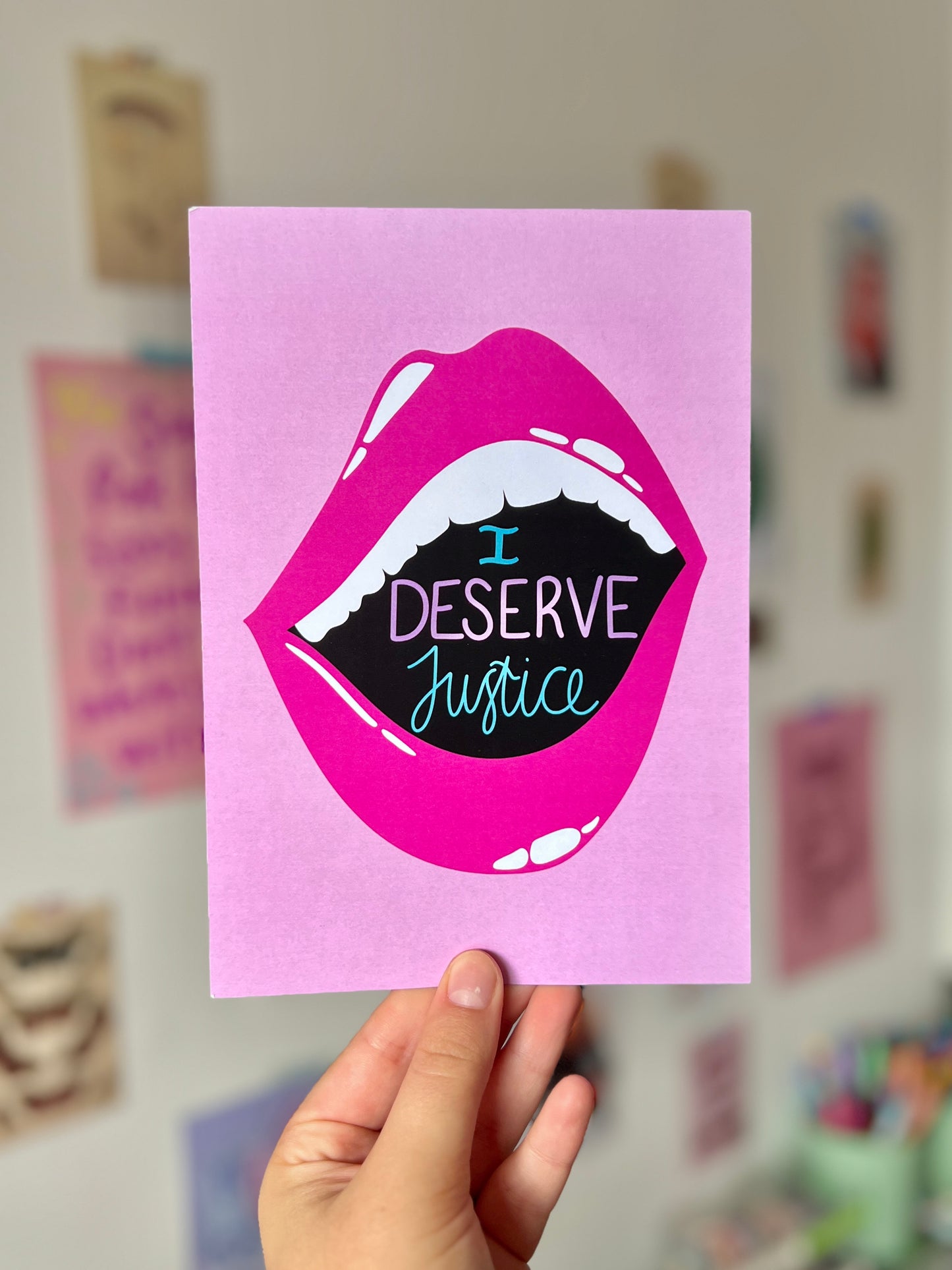 I Deserve Justice - A5 Print