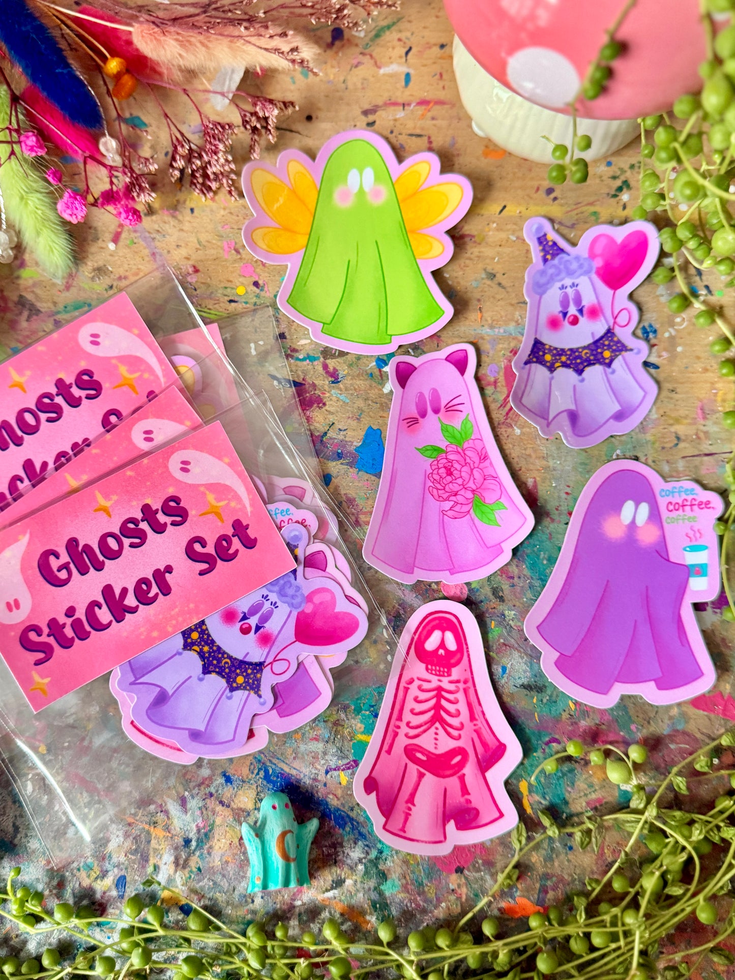 Ghosts - Sticker Set
