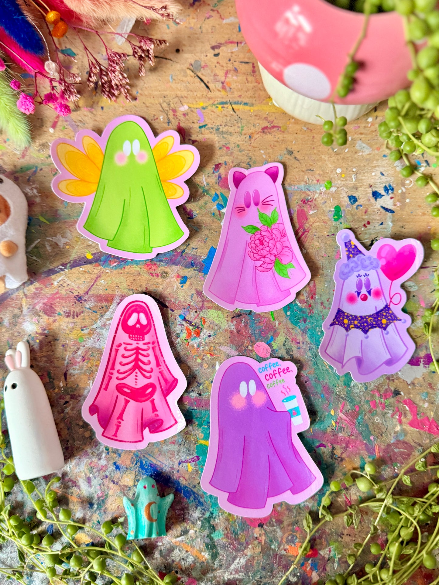 Ghosts - Sticker Set