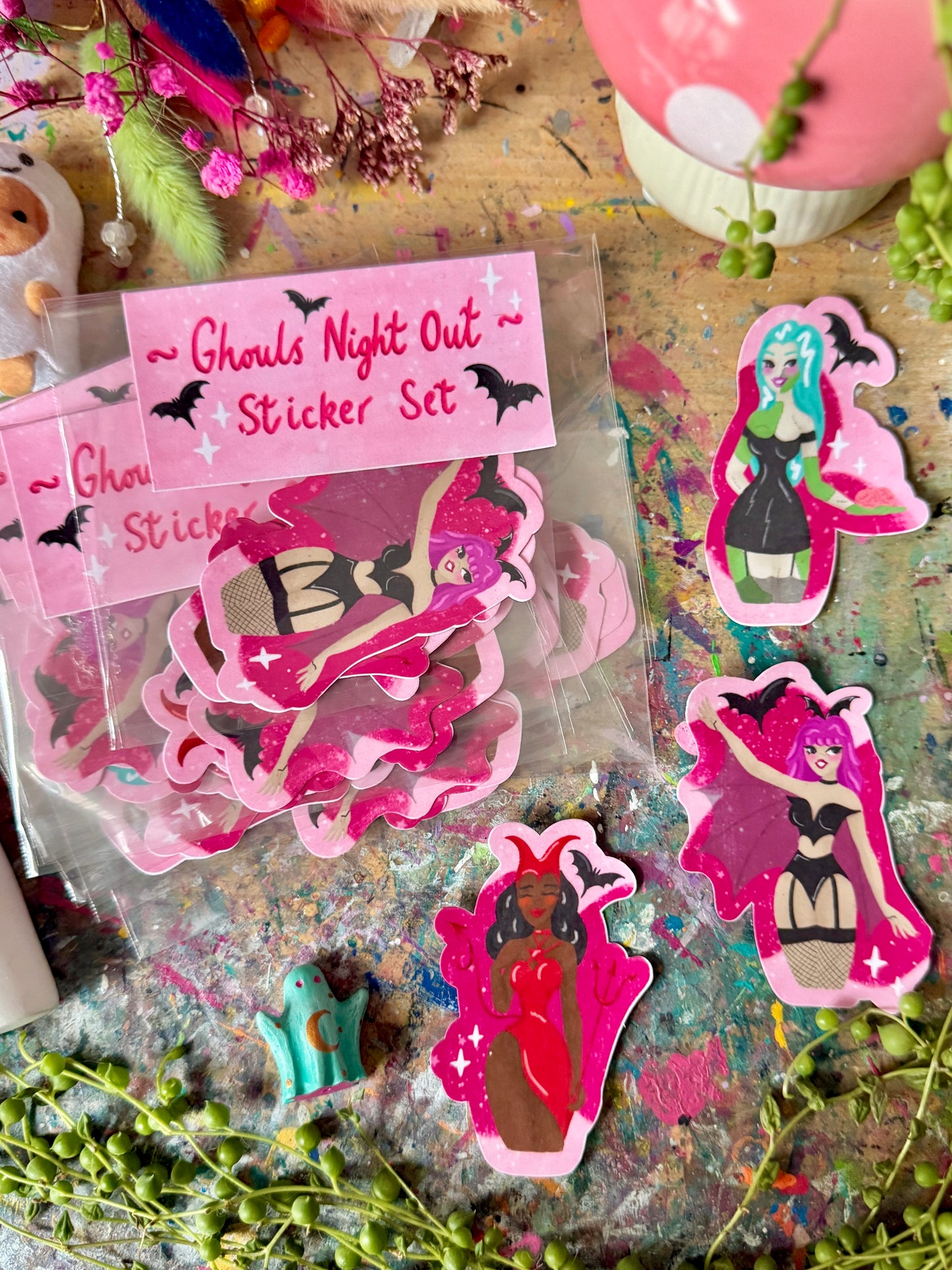 Ghouls Night Out - Sticker Set