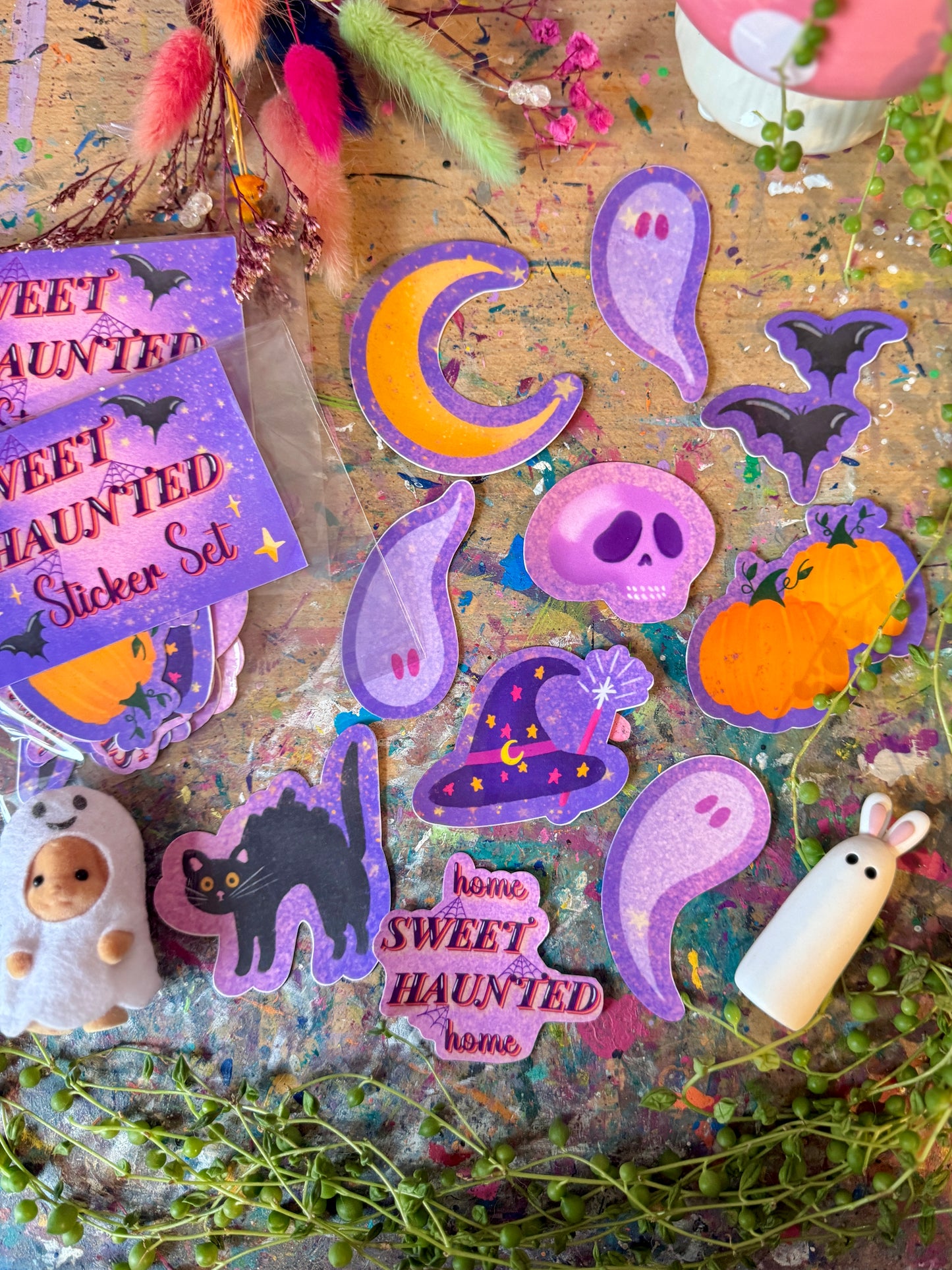 Home Sweet Haunted Home - Sticker Set