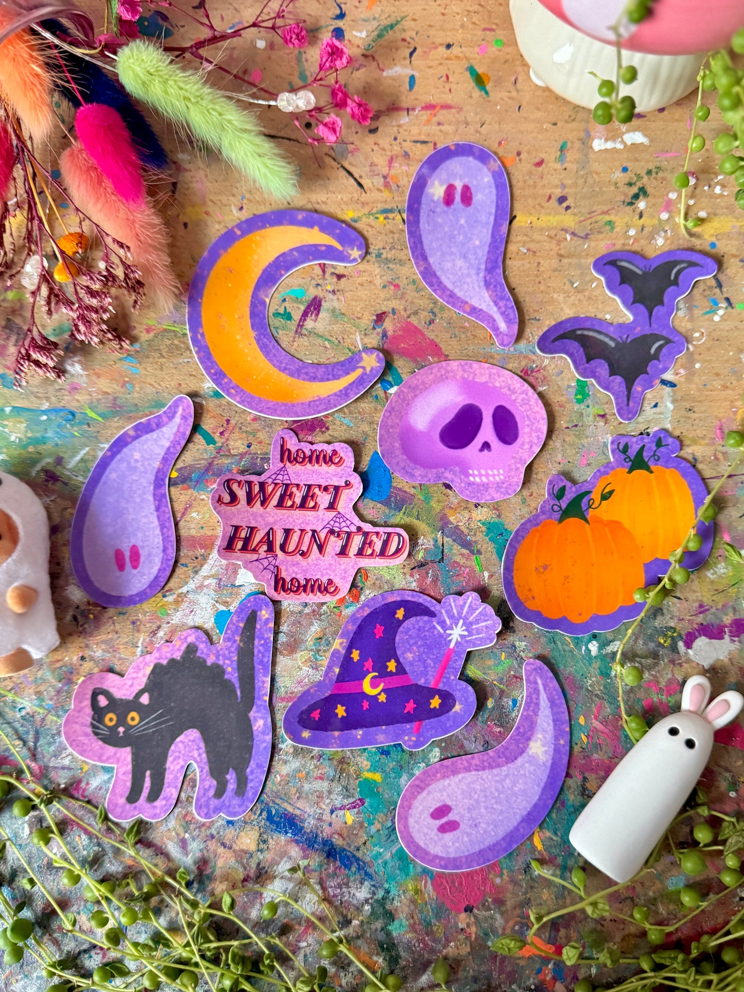 Home Sweet Haunted Home - Sticker Set