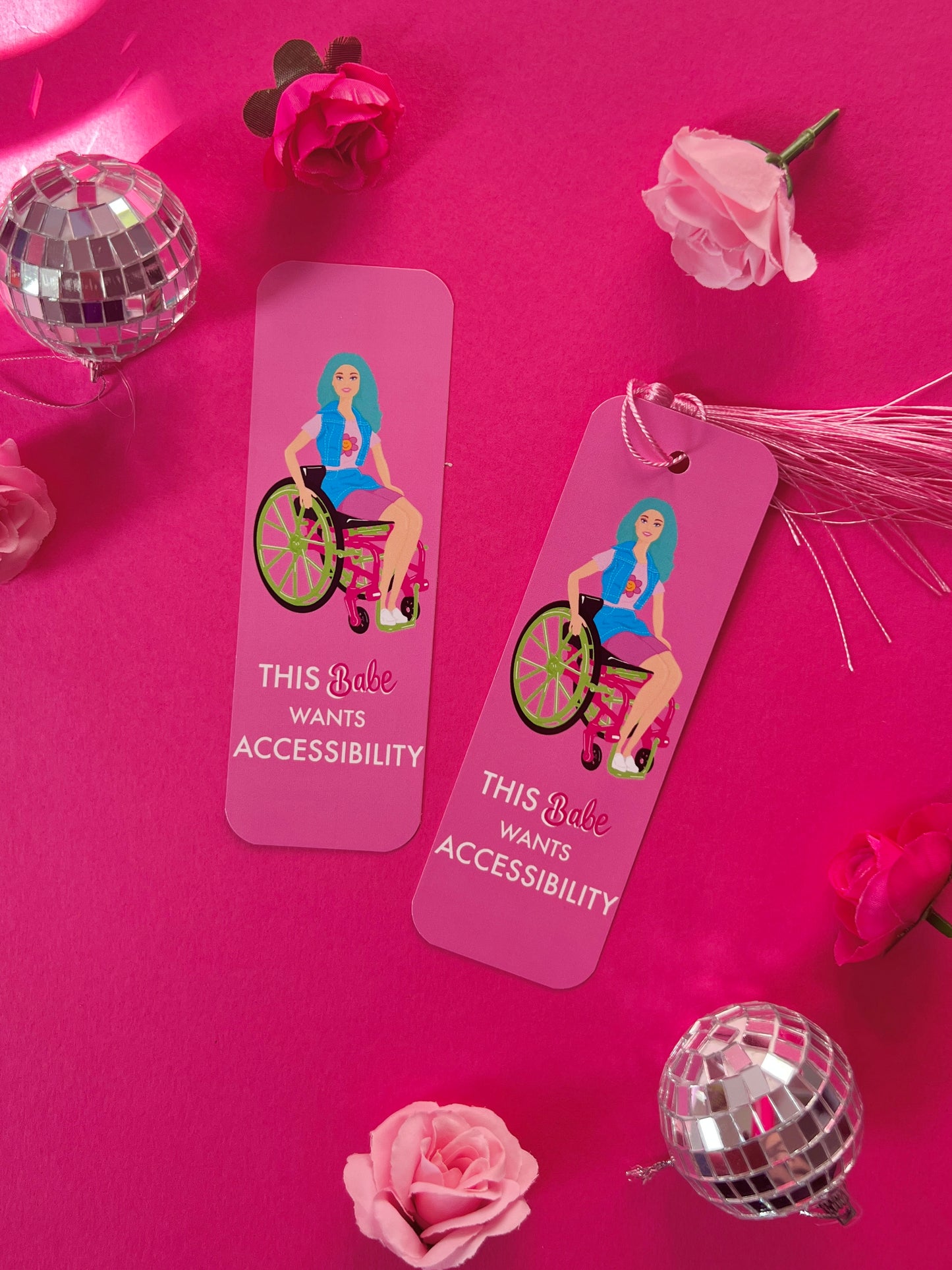 Wheelchair Babe - Bookmark