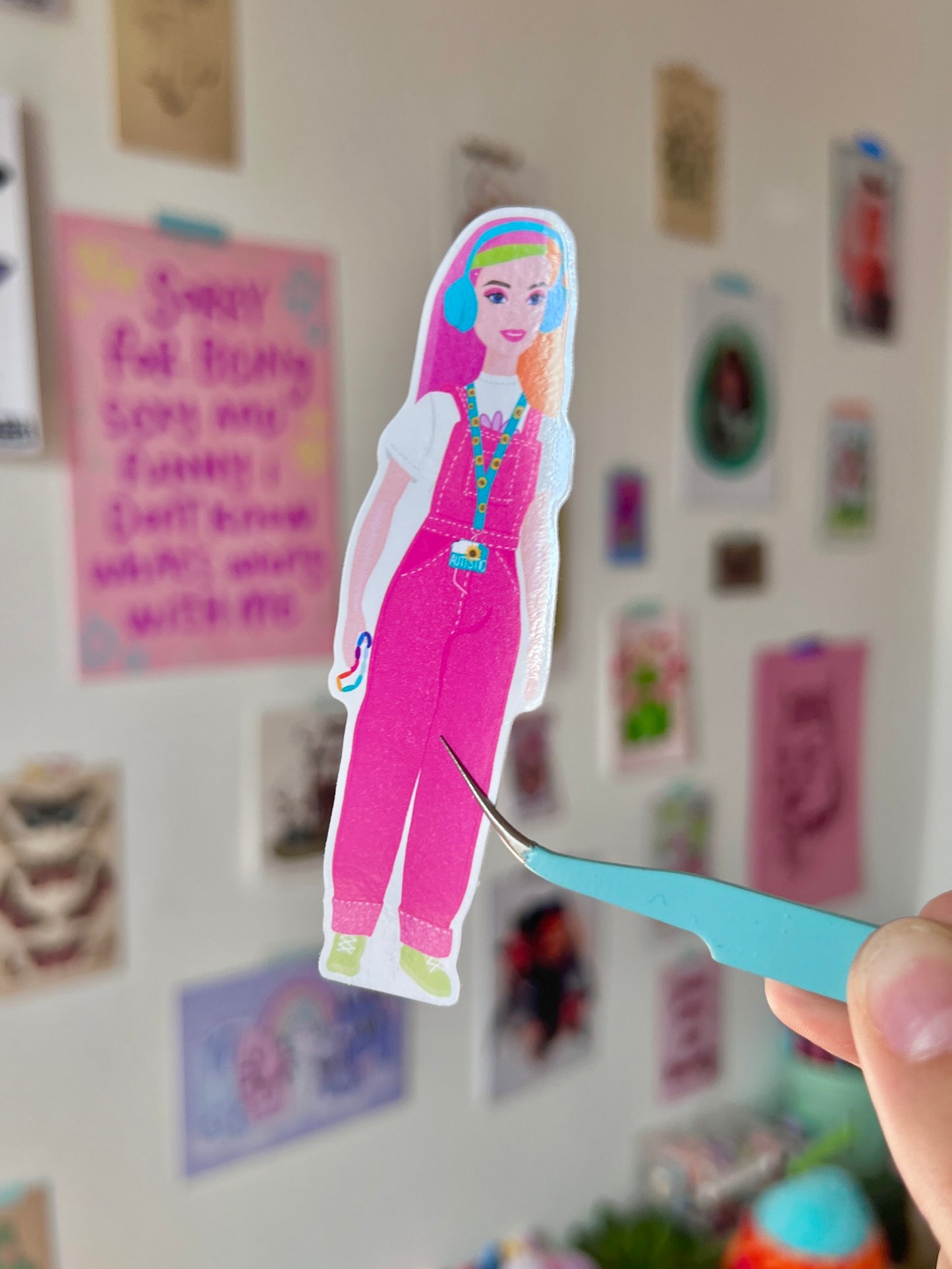 Autistic Babe - Sticker