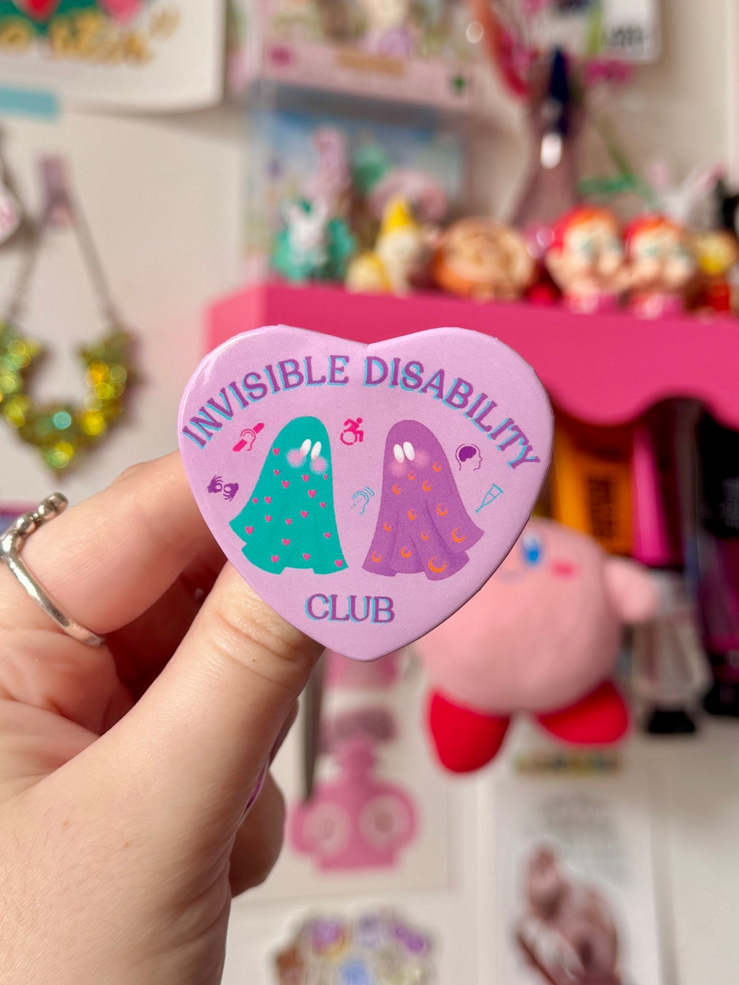 SECONDS - Invisible Disability Club - Badge