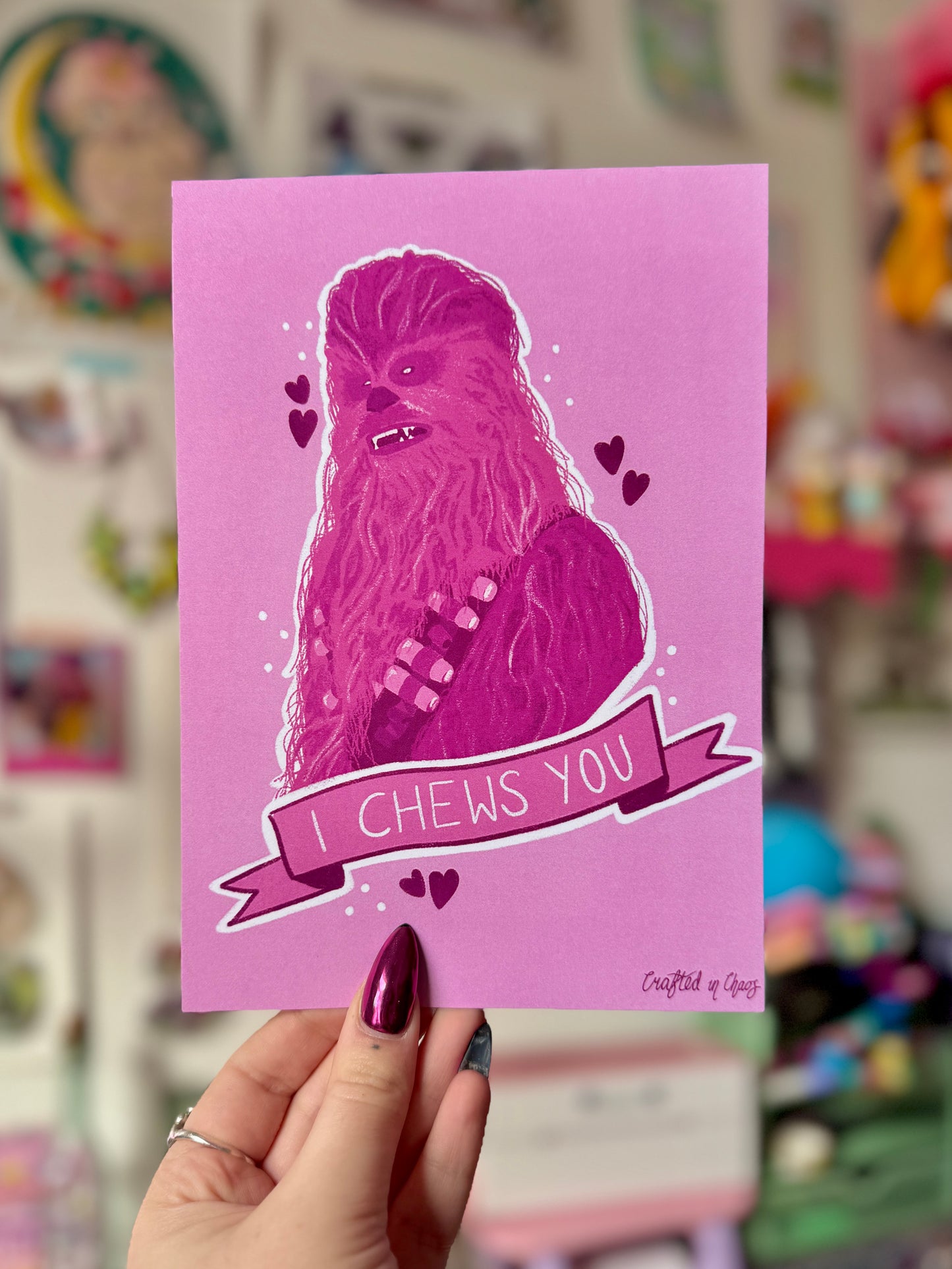 SECONDS - I Chews You - A5 Print