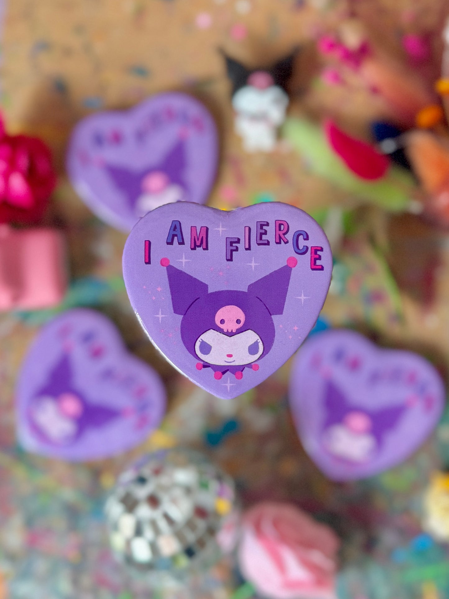 I Am Fierce - Badge