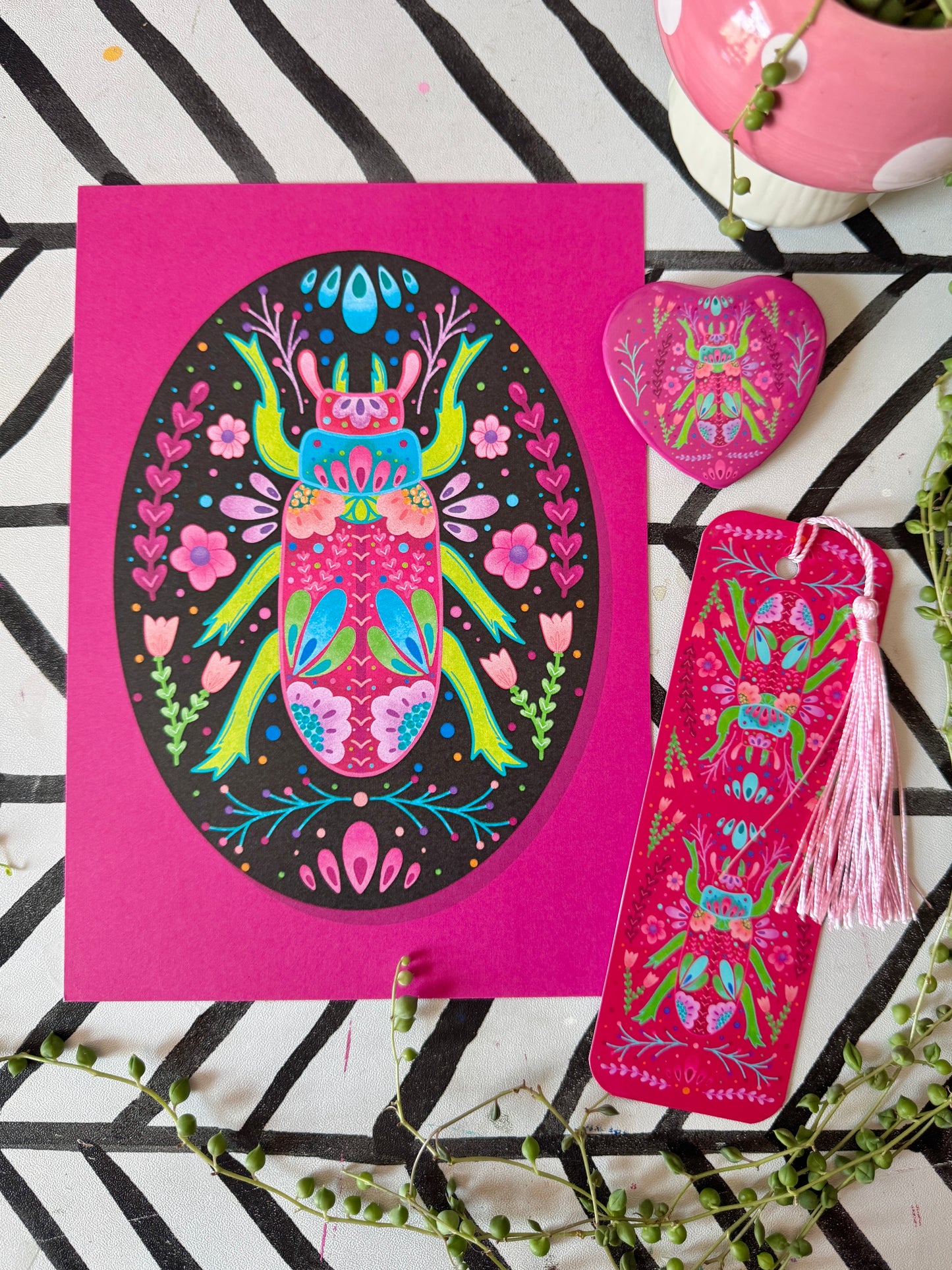 Pink & Green Beetle Bundle