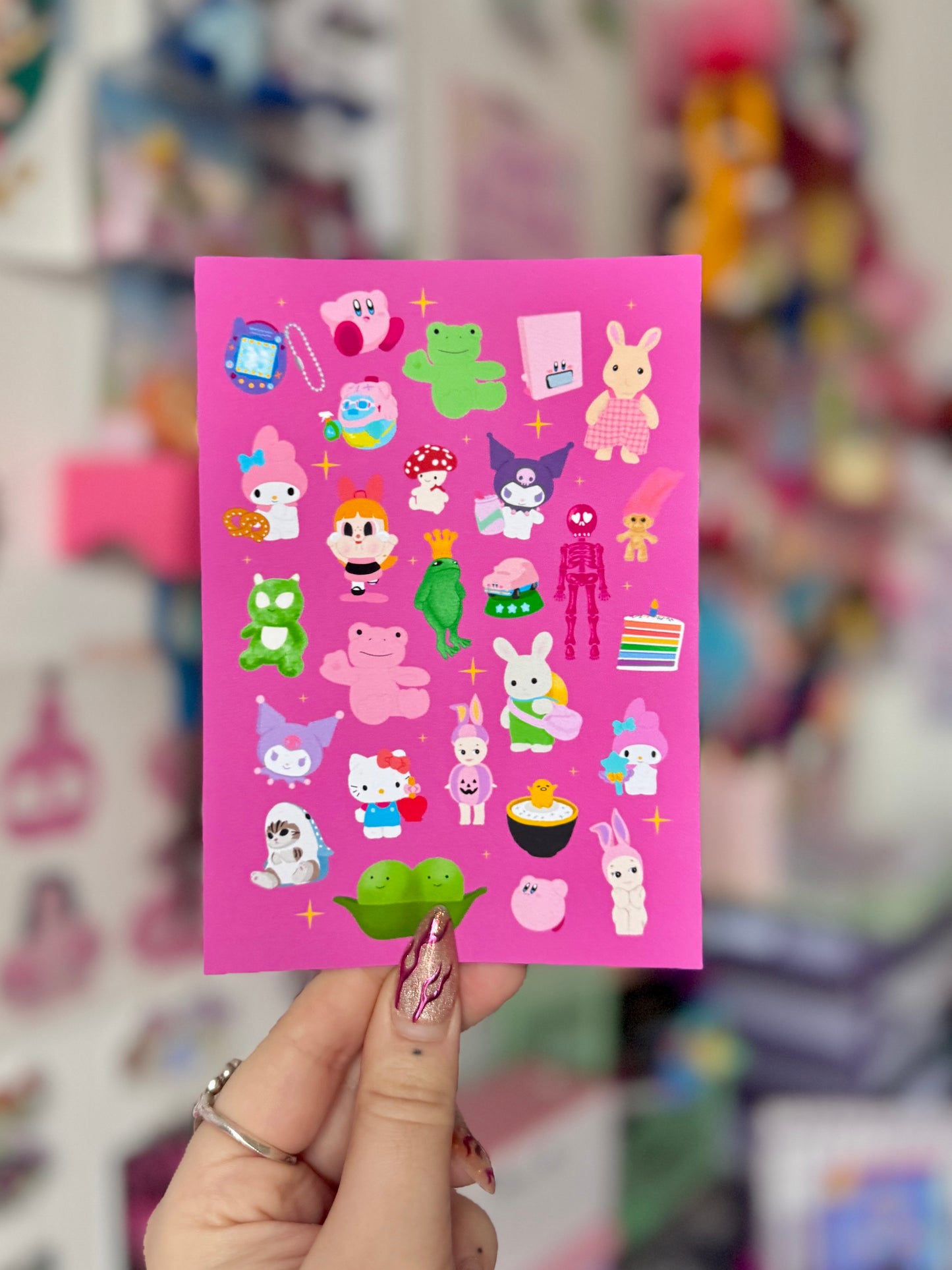 Teeny Tinies - A6 Postcard