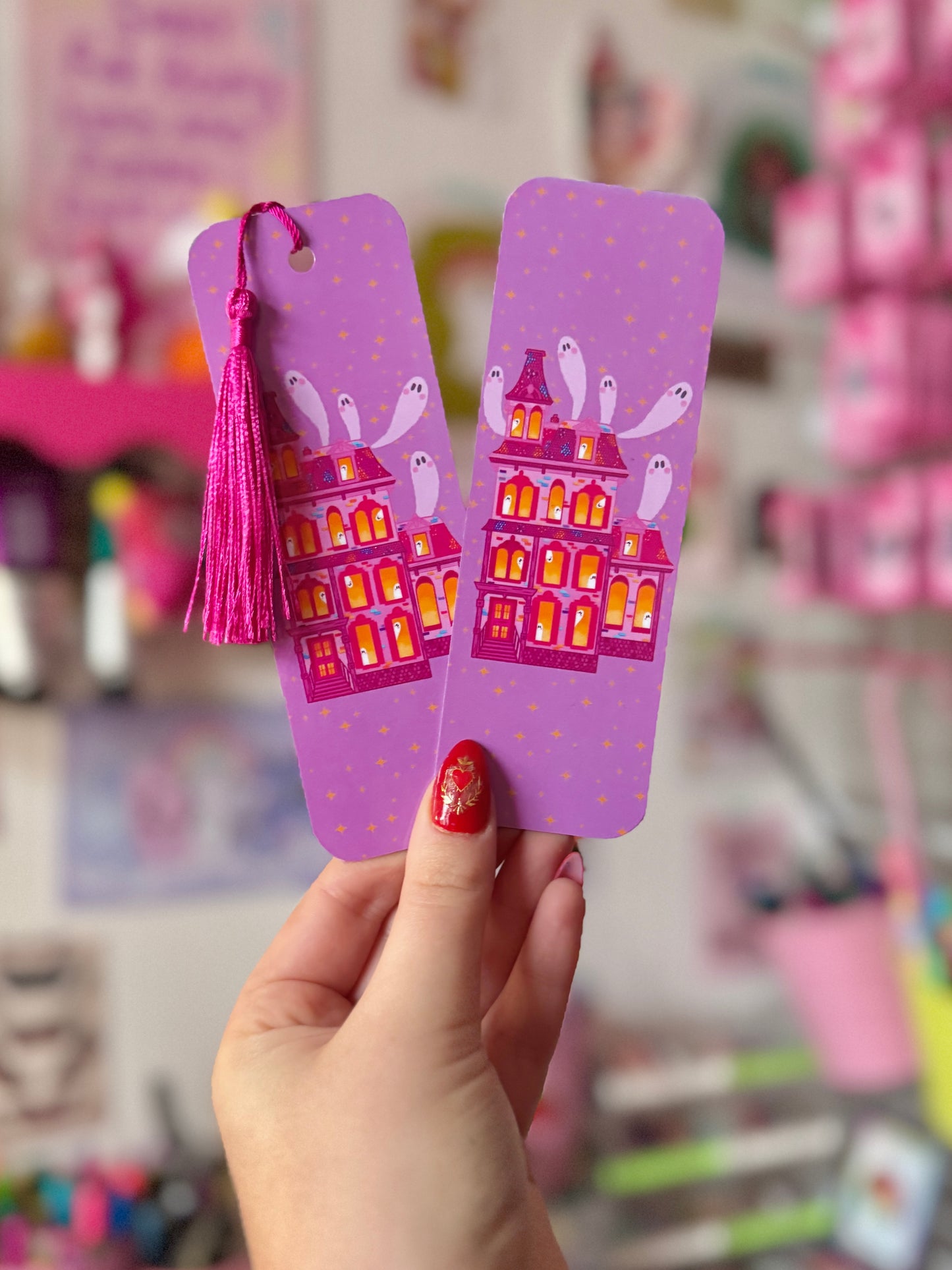 Haunted House Bookmark