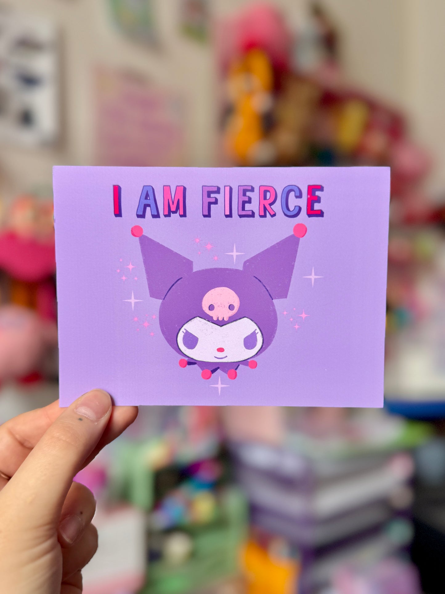 I Am Fierce - A6 Postcard