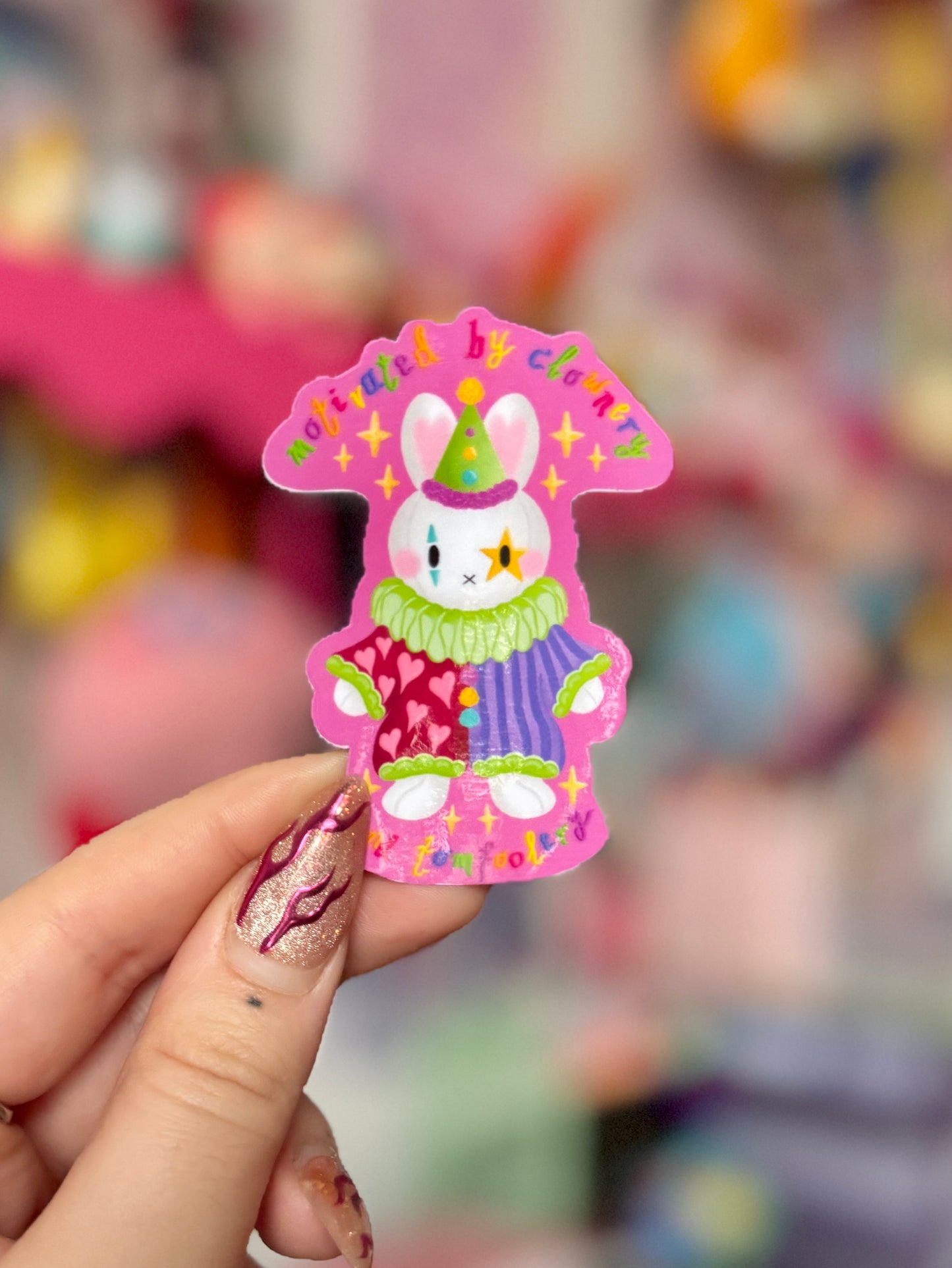 Clown Miffy - Sticker