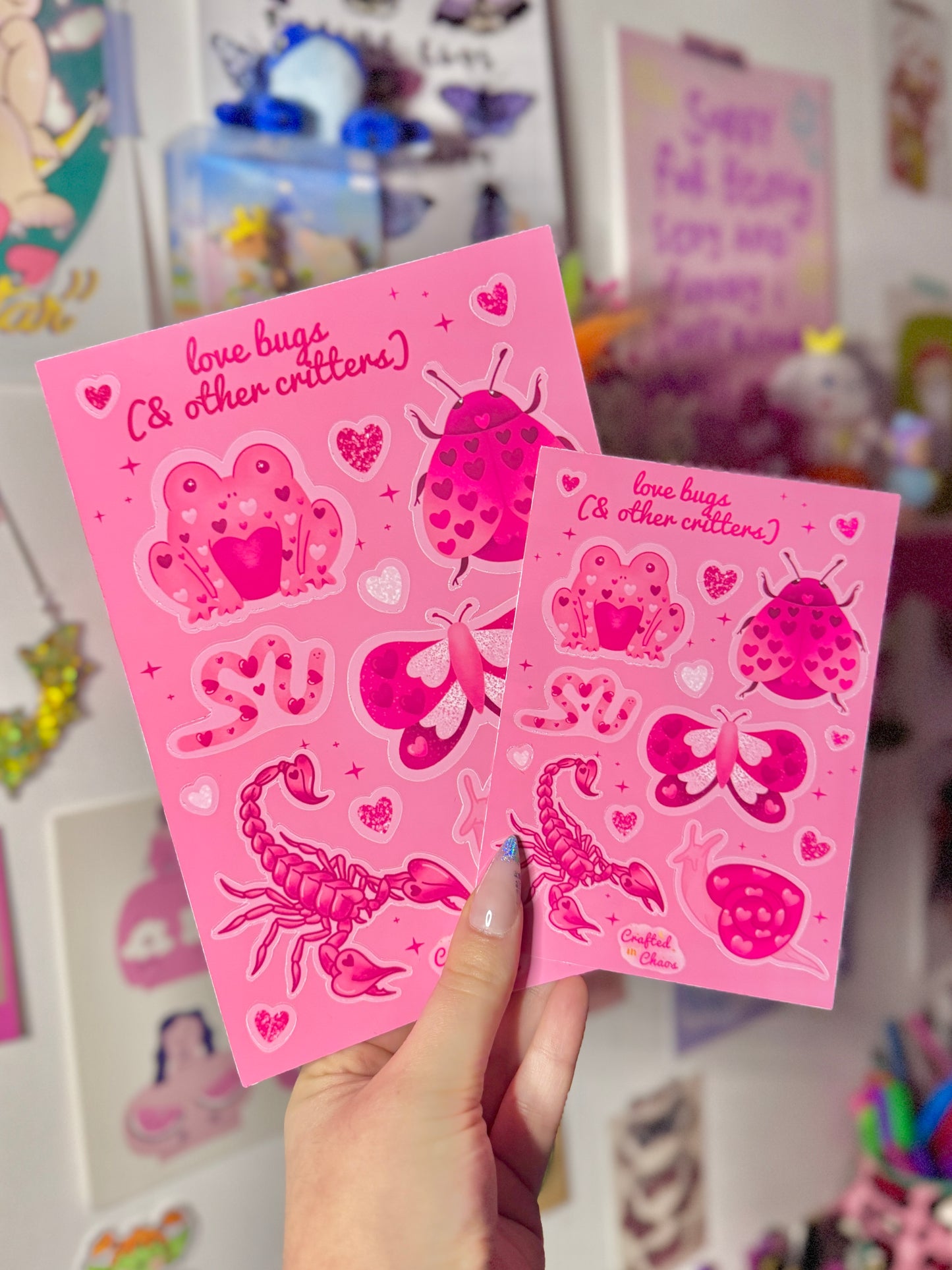 Lovebugs Sticker Sheet