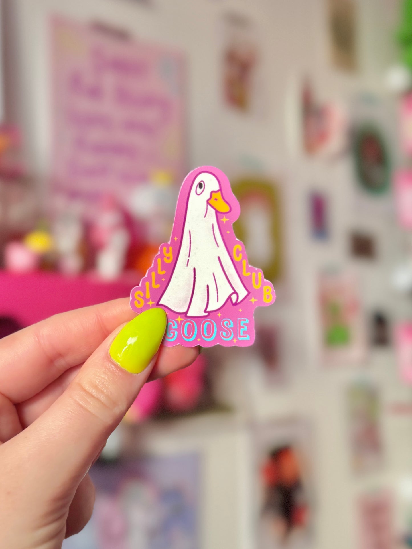 Silly Goose Club Sticker