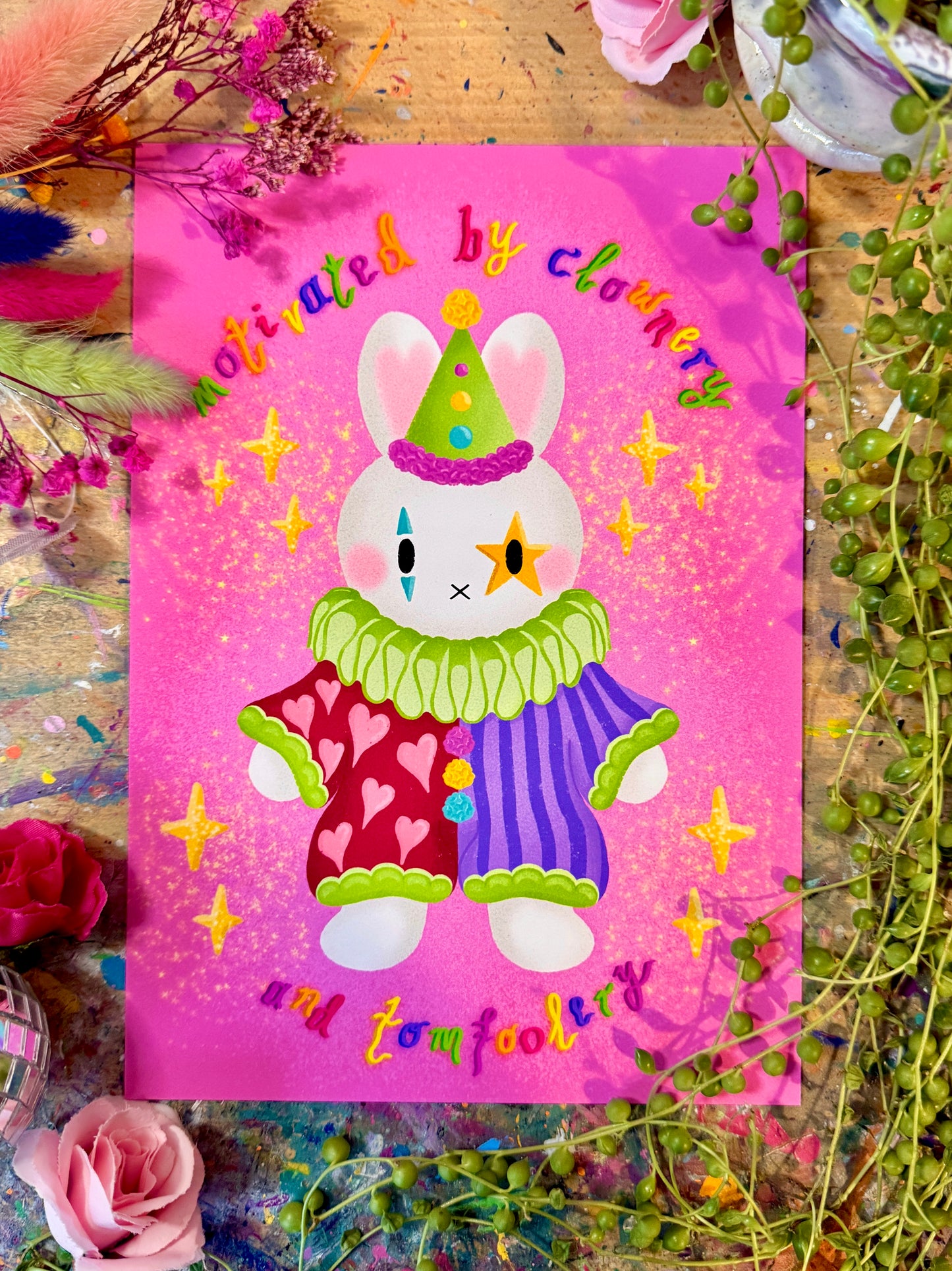 Clown Miffy - Print