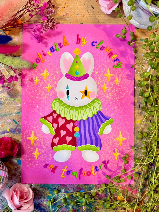 Clown Miffy - Print
