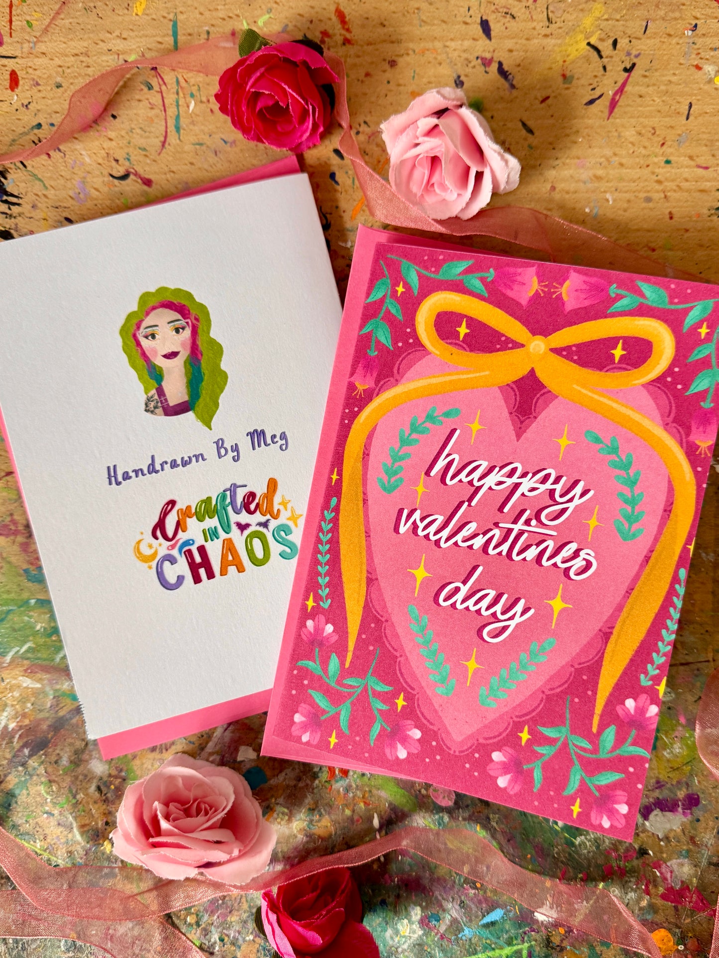 Happy Valentines Day - Greetings Card