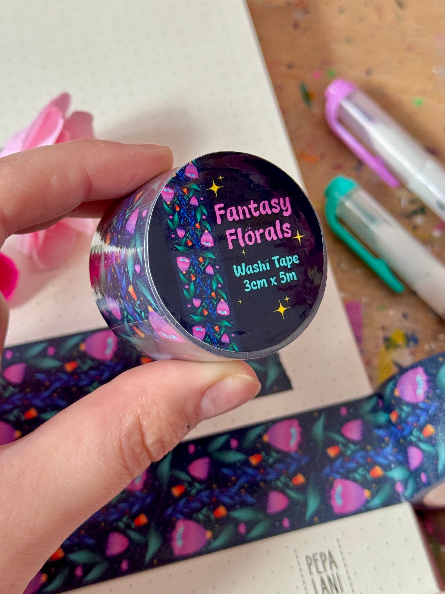 Fantasy Florals - Washi Tape