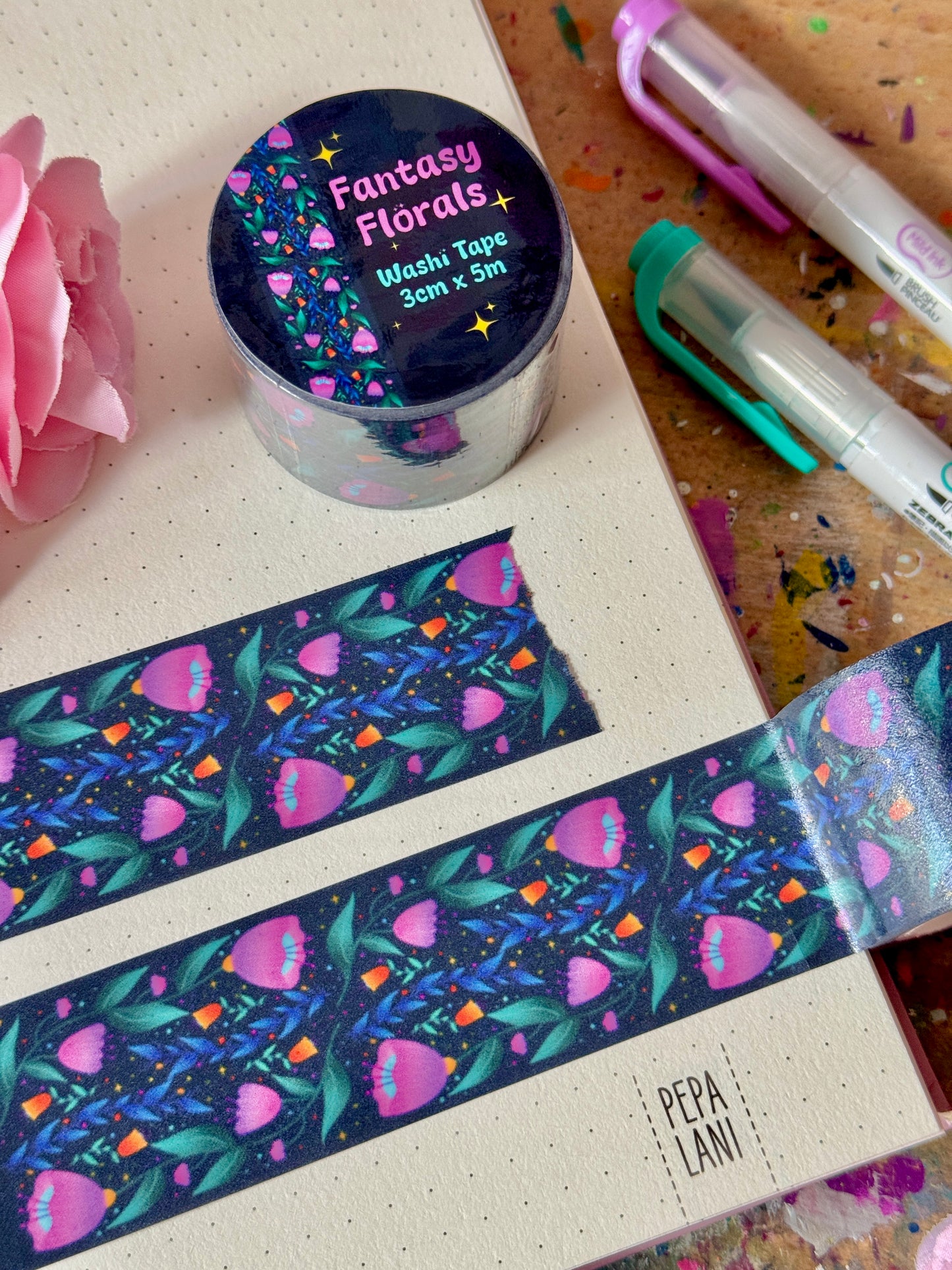 Fantasy Florals - Washi Tape