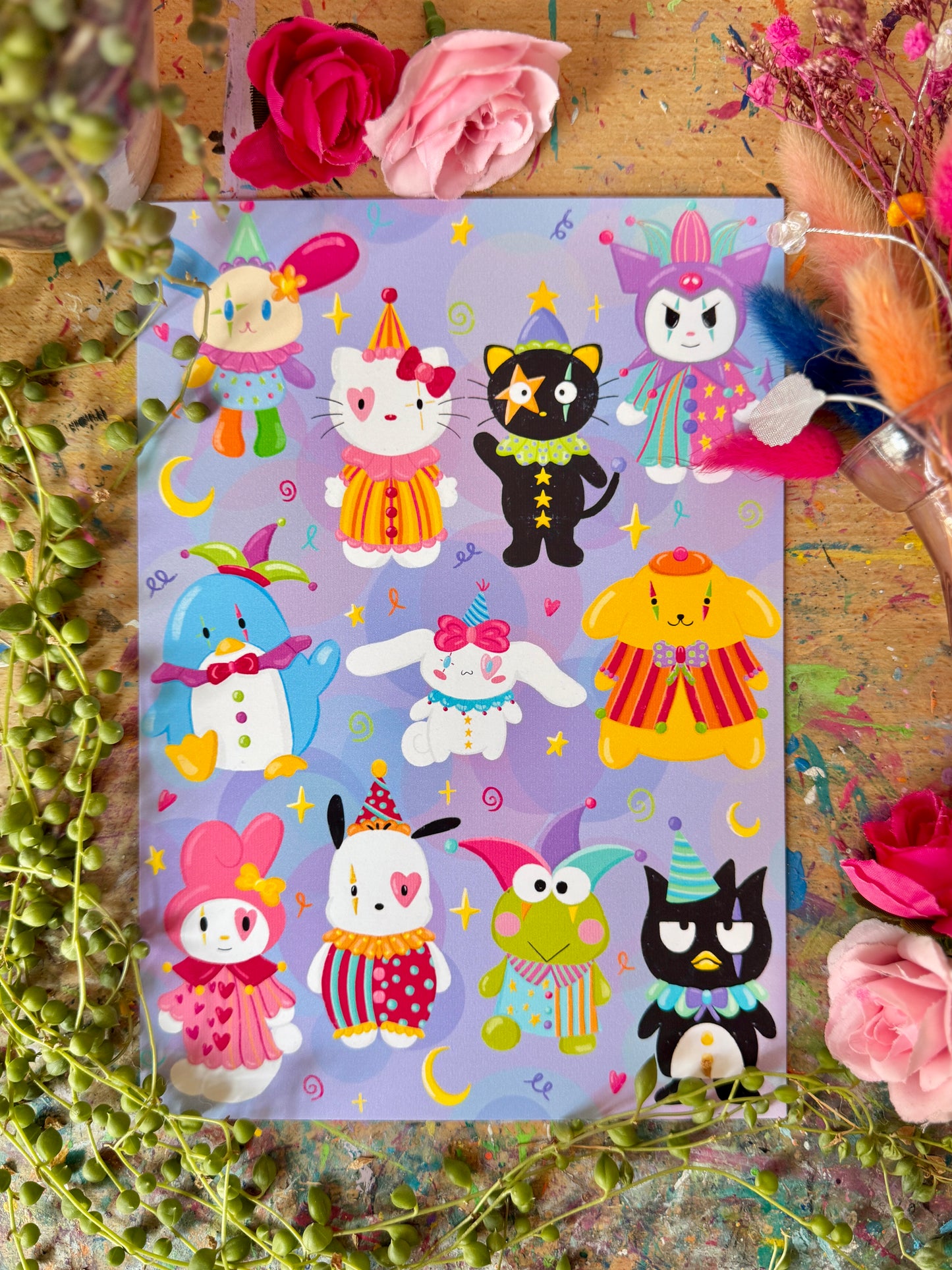 Silly Circus Guys - Print