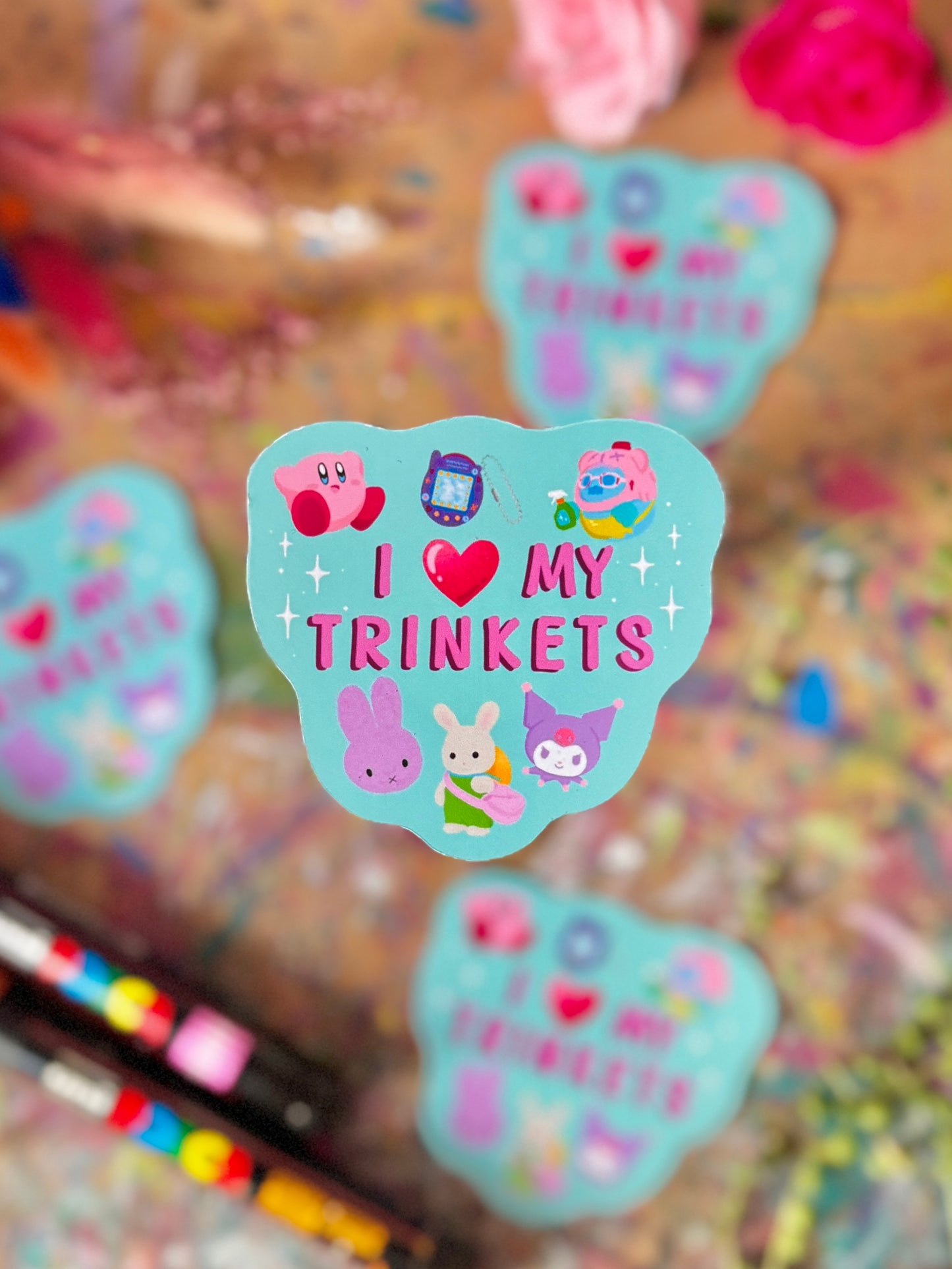 I Love My Trinkets - Sticker