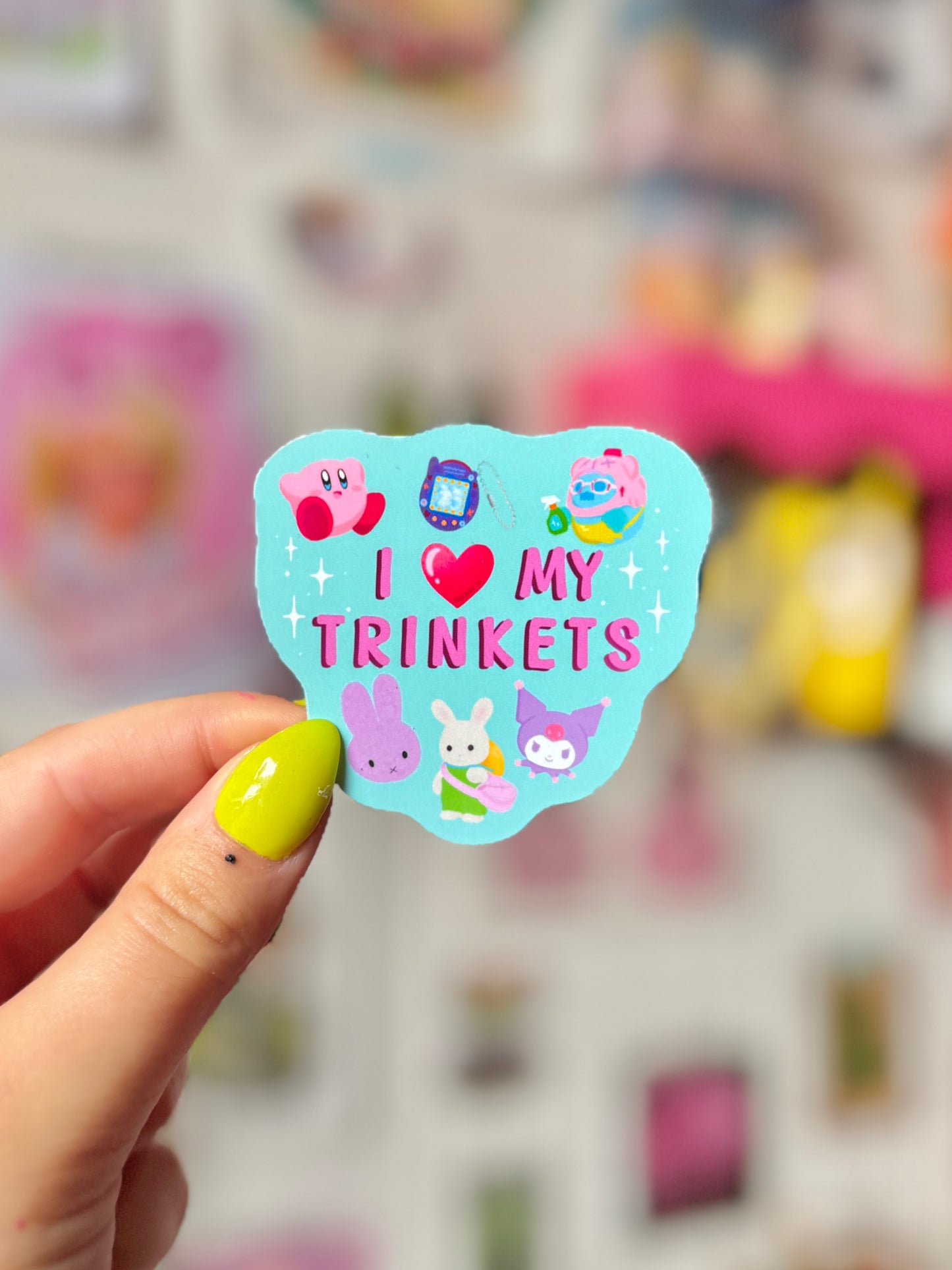 I Love My Trinkets - Sticker